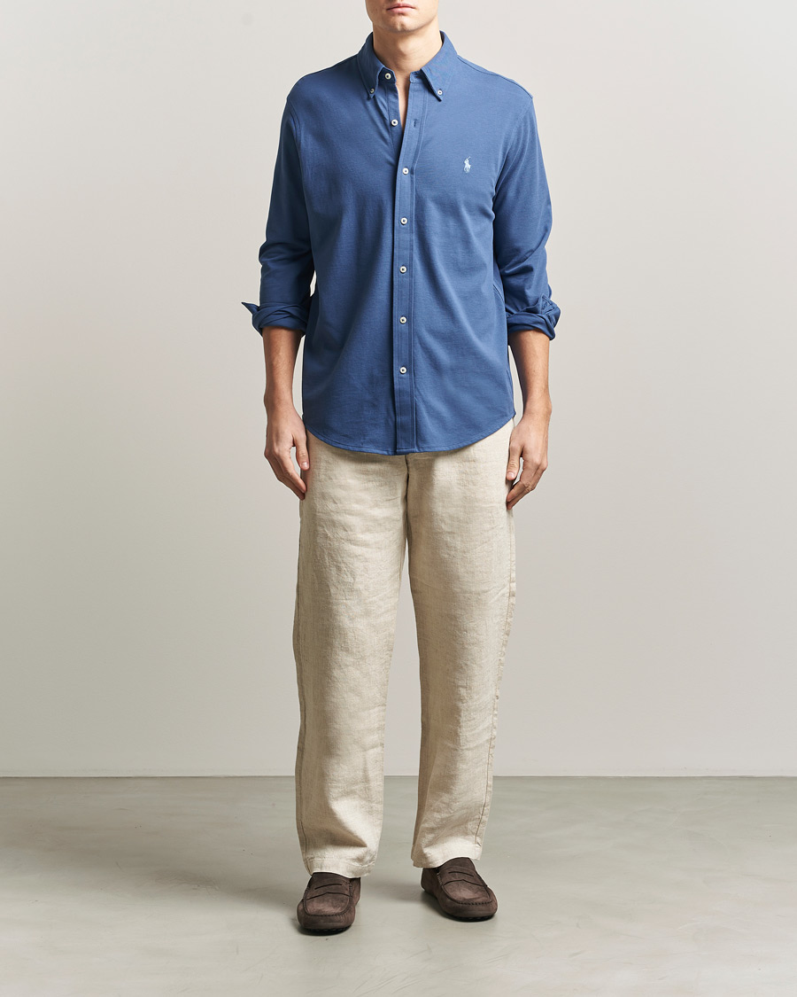 Herr | Skjortor | Polo Ralph Lauren | Featherweight Mesh Shirt Old Royal