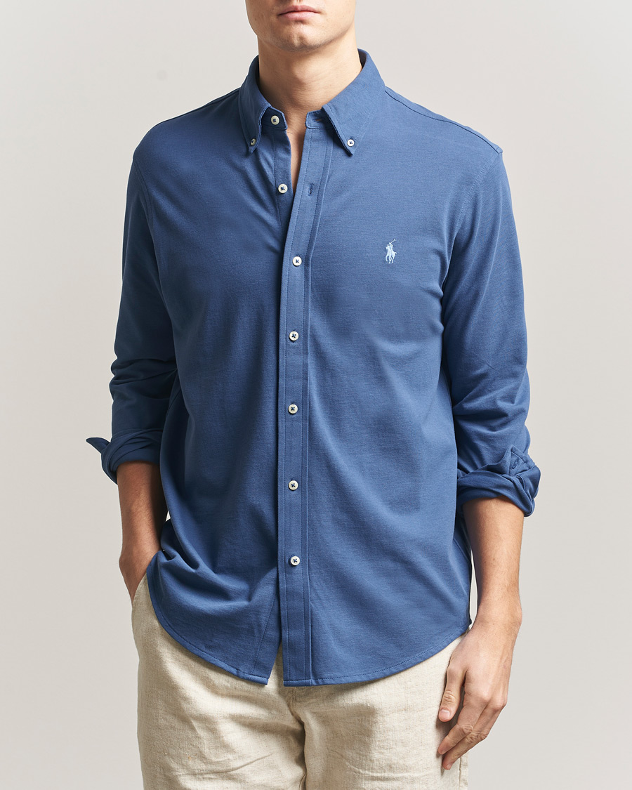 Herr | Skjortor | Polo Ralph Lauren | Featherweight Mesh Shirt Old Royal