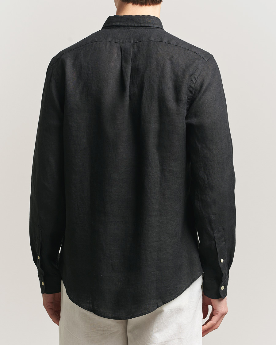 Herr | Skjortor | Polo Ralph Lauren | Slim Fit Linen Shirt Polo Black