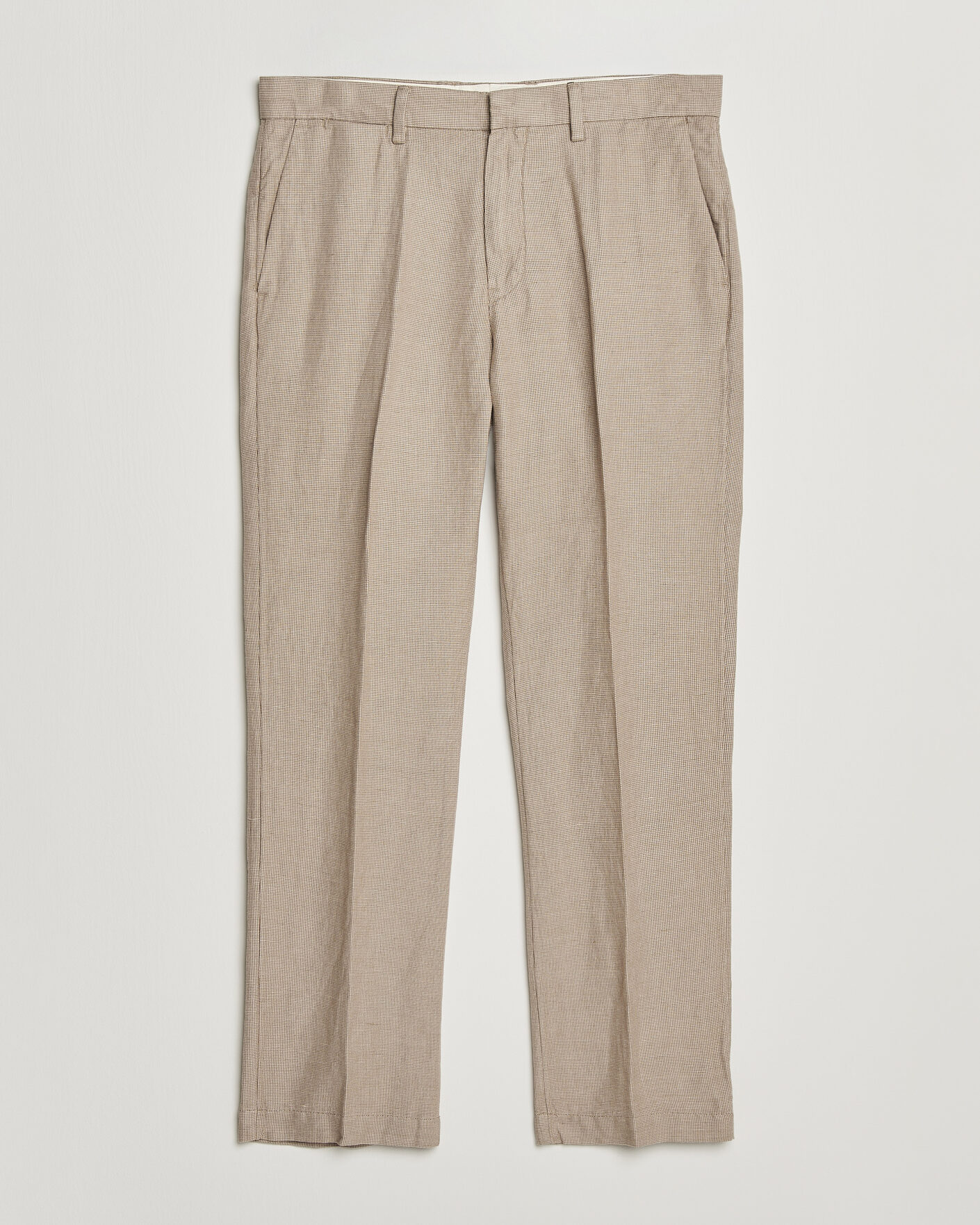 Herr | Byxor | Polo Ralph Lauren | Cotton Linen Pants Madison Tan Stone Grey