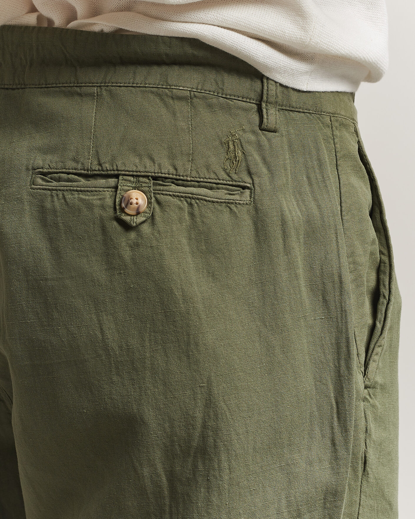 Herr | Byxor | Polo Ralph Lauren | Linen Cotton Pants Garden Trail