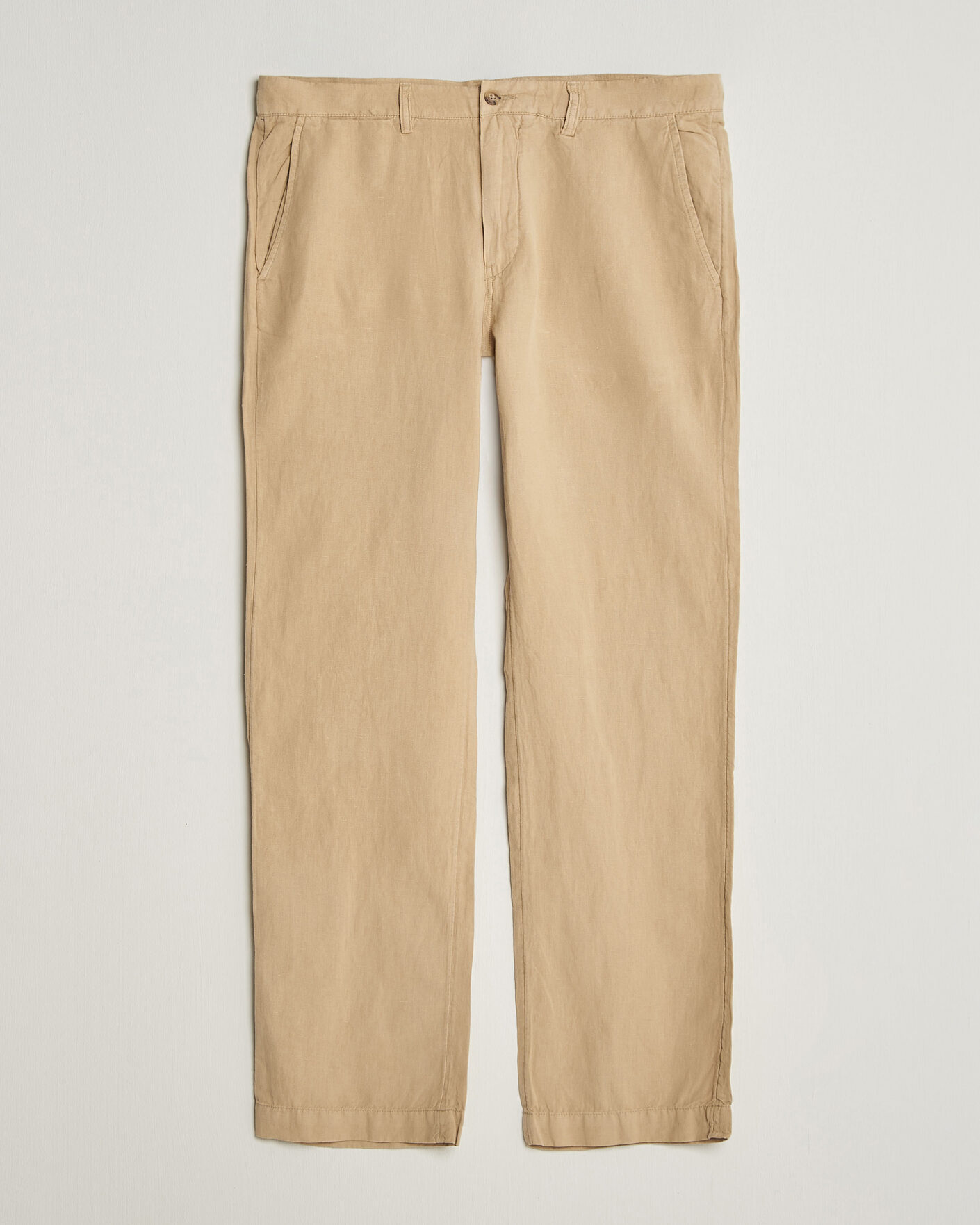Herr | Byxor | Polo Ralph Lauren | Linen Cotton Pants Coastal Beige