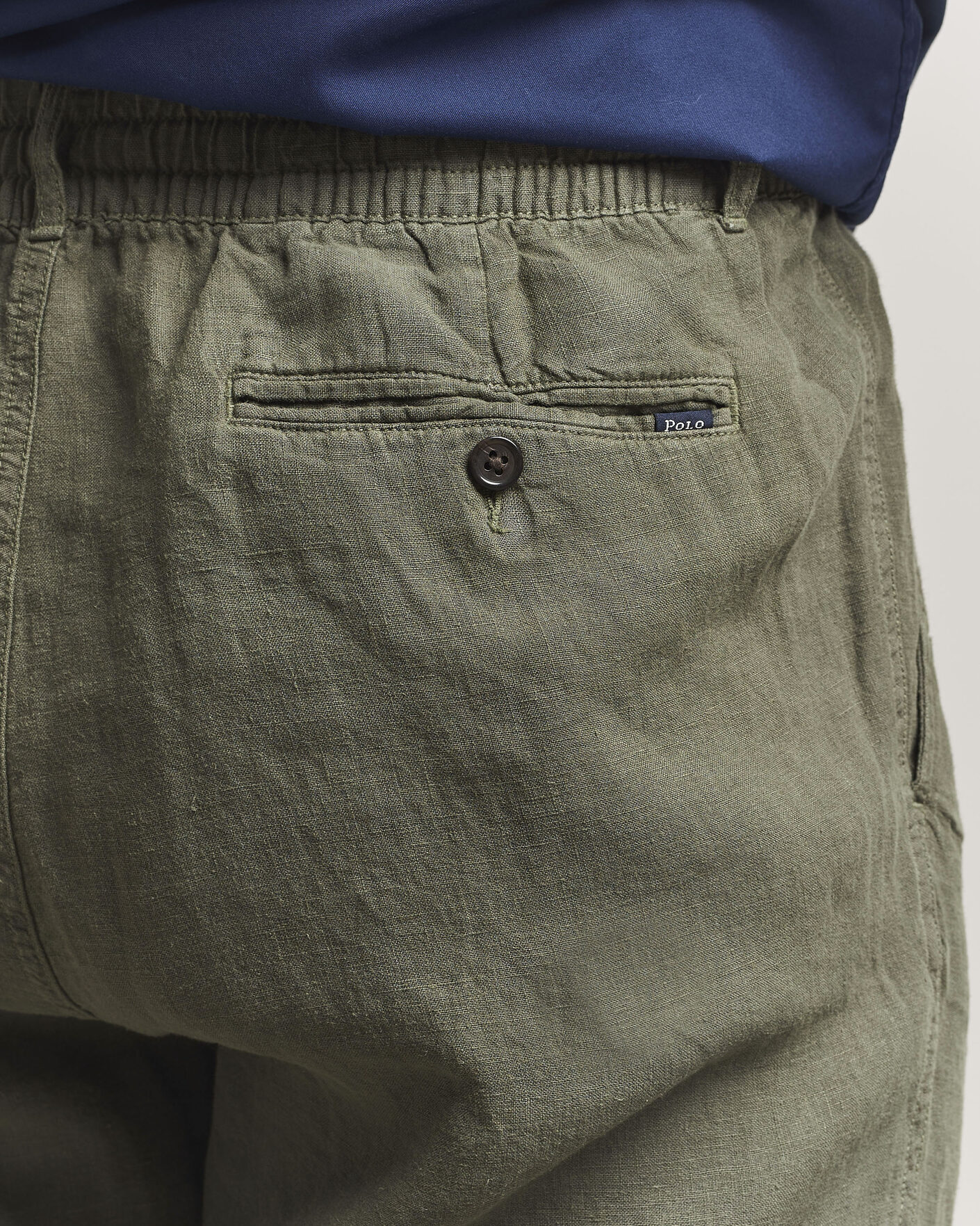 Herr | Byxor | Polo Ralph Lauren | Prepster Linen Trousers New Olive