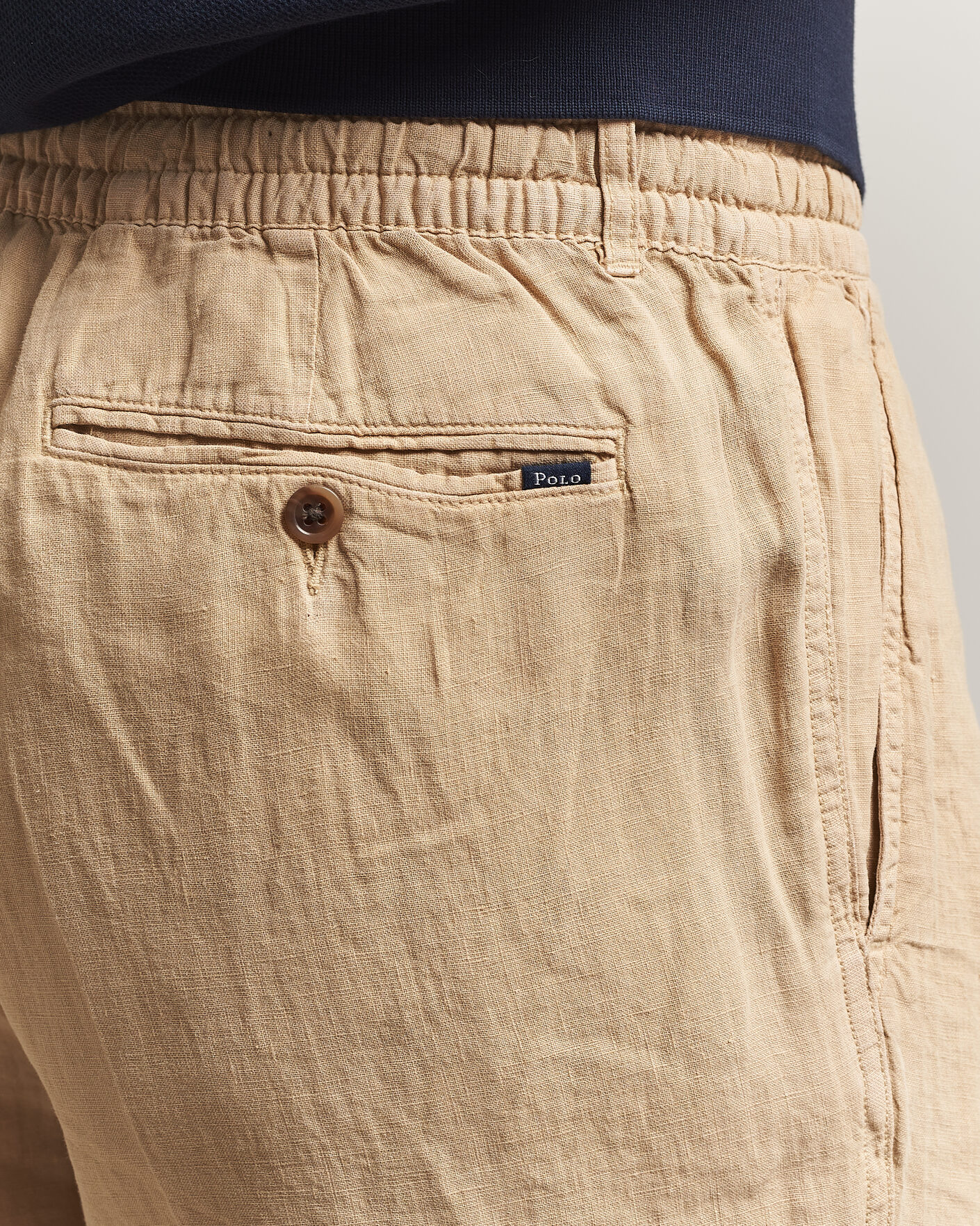 Herr | Byxor | Polo Ralph Lauren | Prepster Linen Trousers Classic Khaki