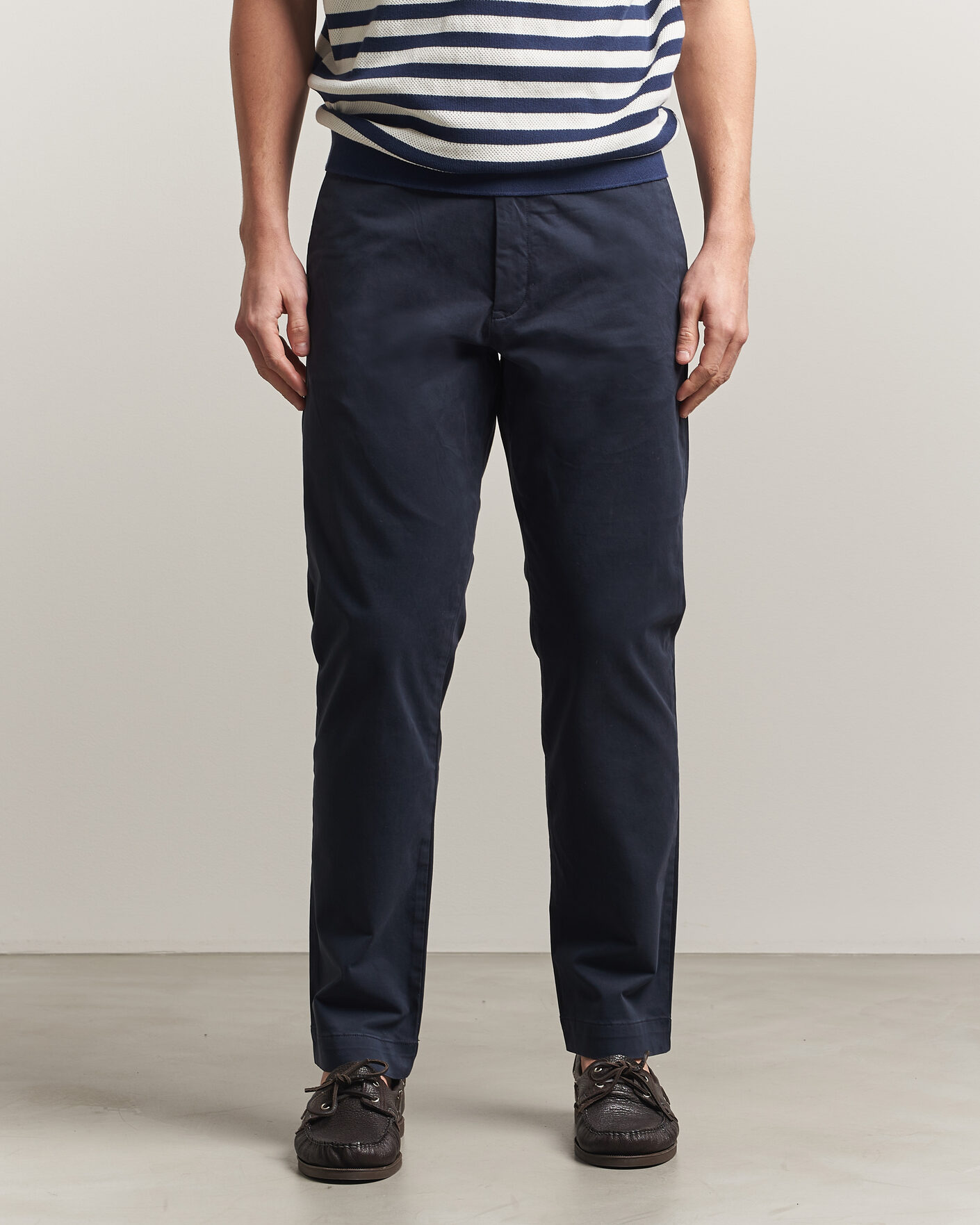 Herr | Byxor | Polo Ralph Lauren | Jarrett Satin Chinos Aviator Navy