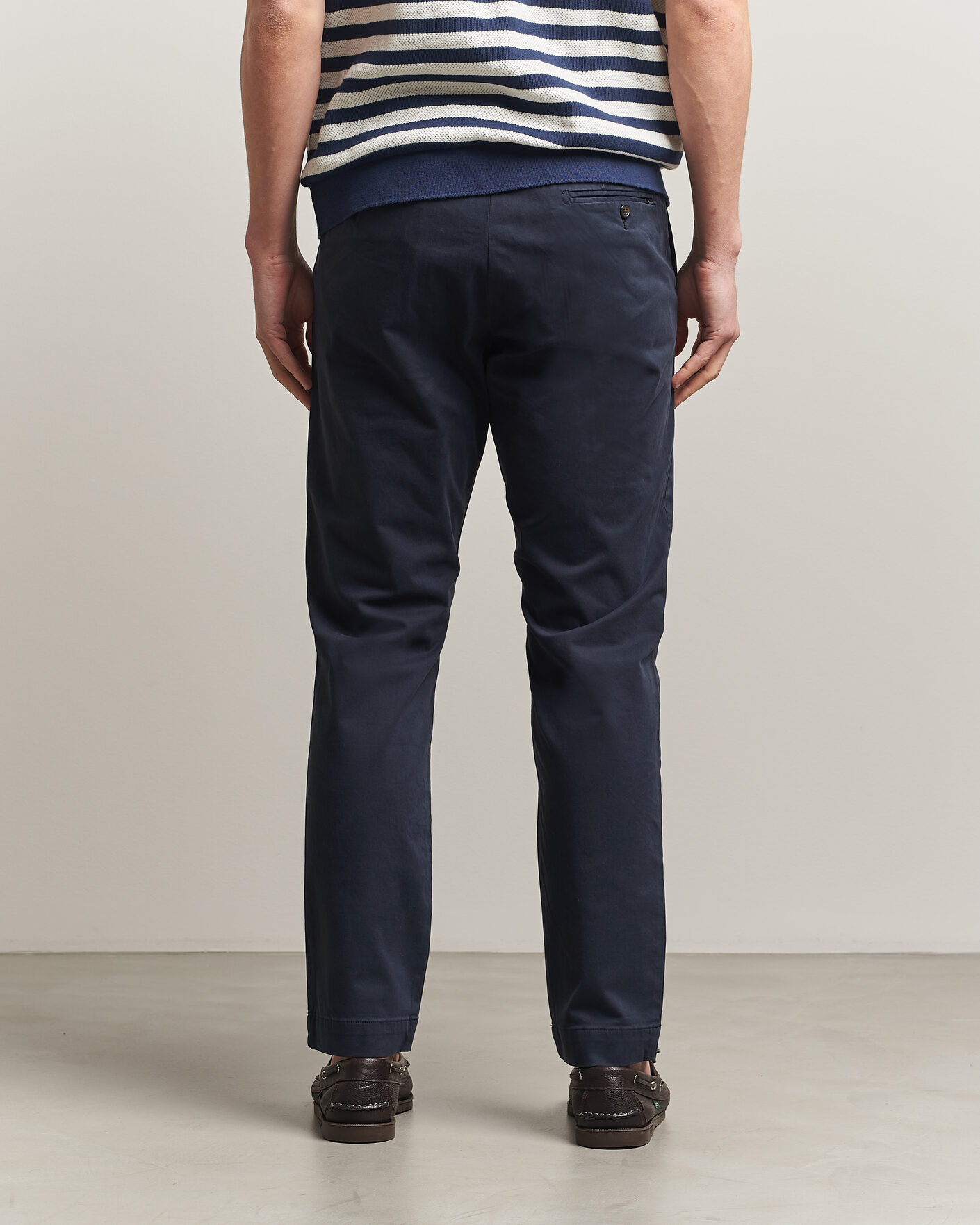 Herr | Byxor | Polo Ralph Lauren | Jarrett Satin Chinos Aviator Navy