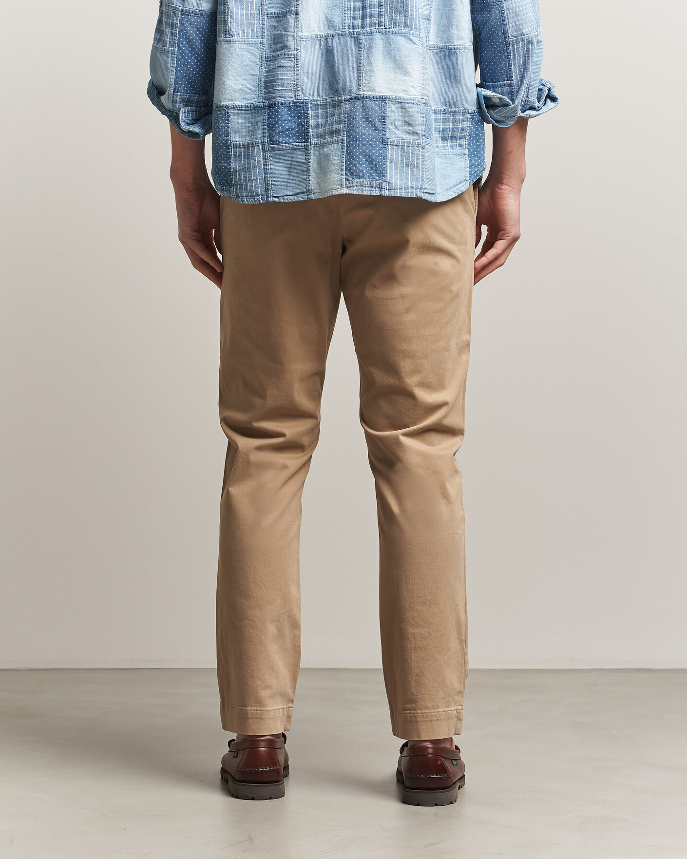 Herr | Byxor | Polo Ralph Lauren | Jarrett Satin Chinos Khaki Hill