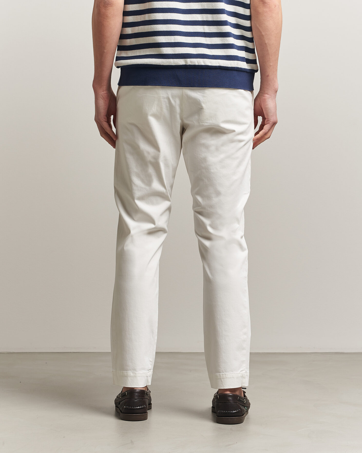 Herr | Byxor | Polo Ralph Lauren | Jarrett Satin Chinos Deckwash White