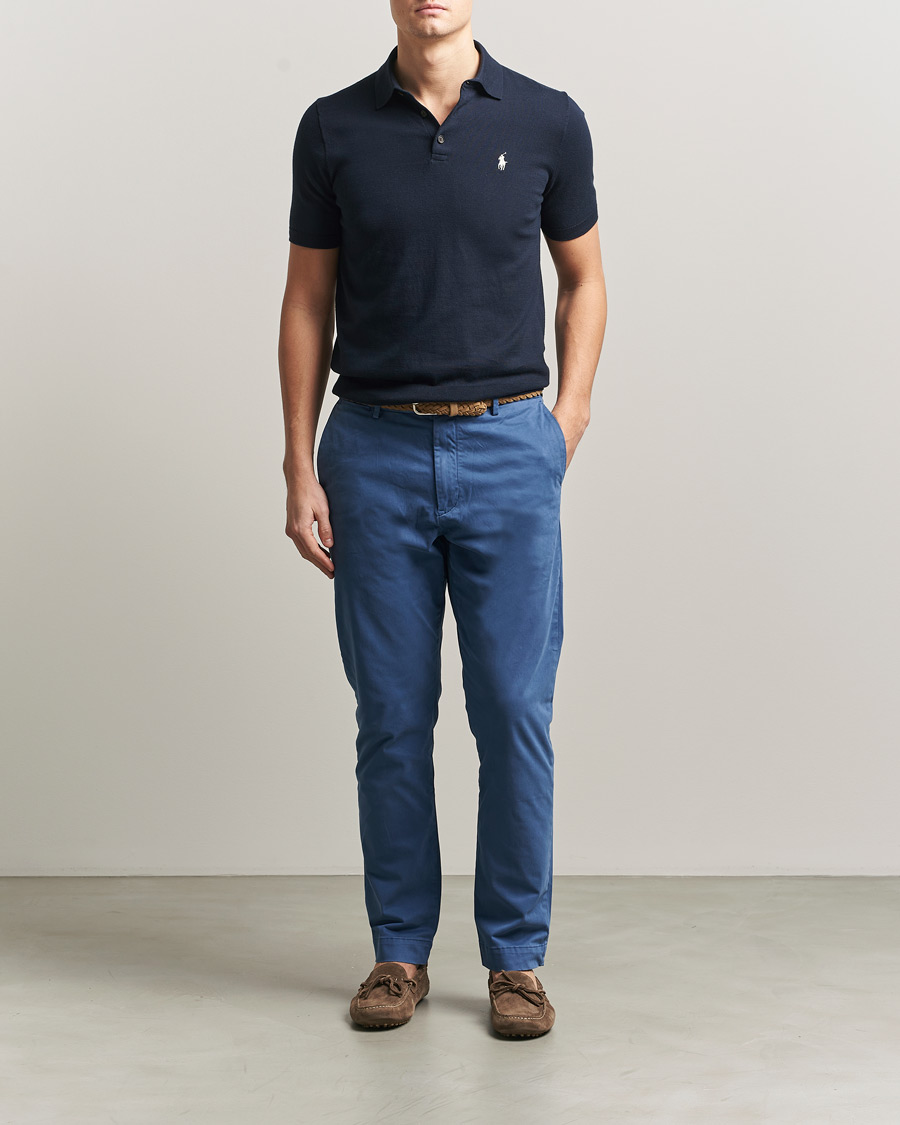 Herr | Byxor | Polo Ralph Lauren | Jarrett Satin Chinos Night Navy