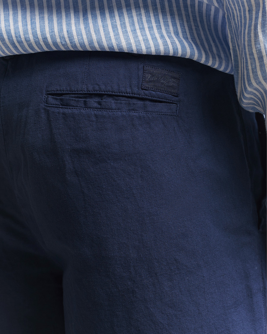 Herr | Shorts | Polo Ralph Lauren | Cotton/Linen Shorts Spring Navy