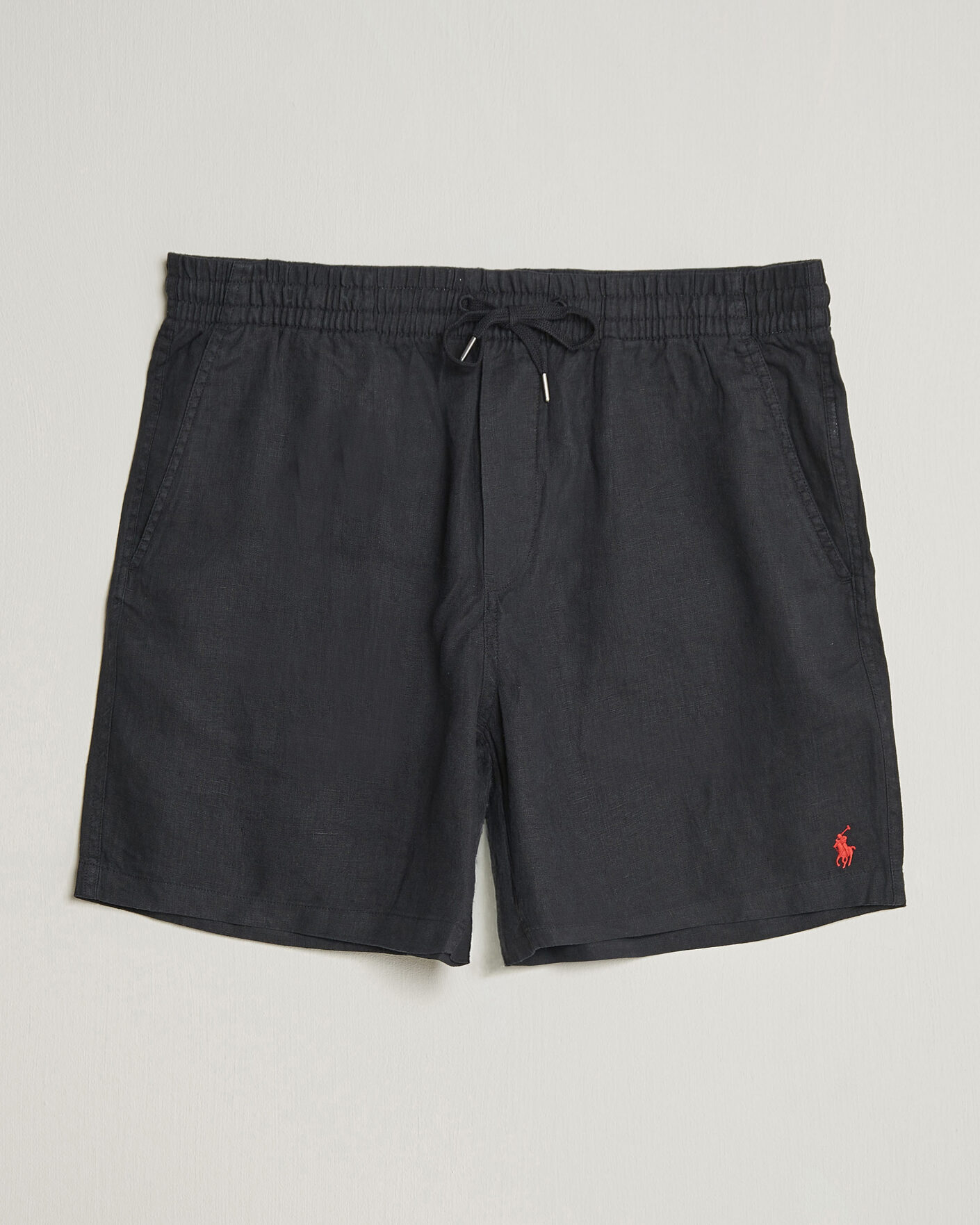 Herr | Shorts | Polo Ralph Lauren | Dyed Linen Shorts Polo Black