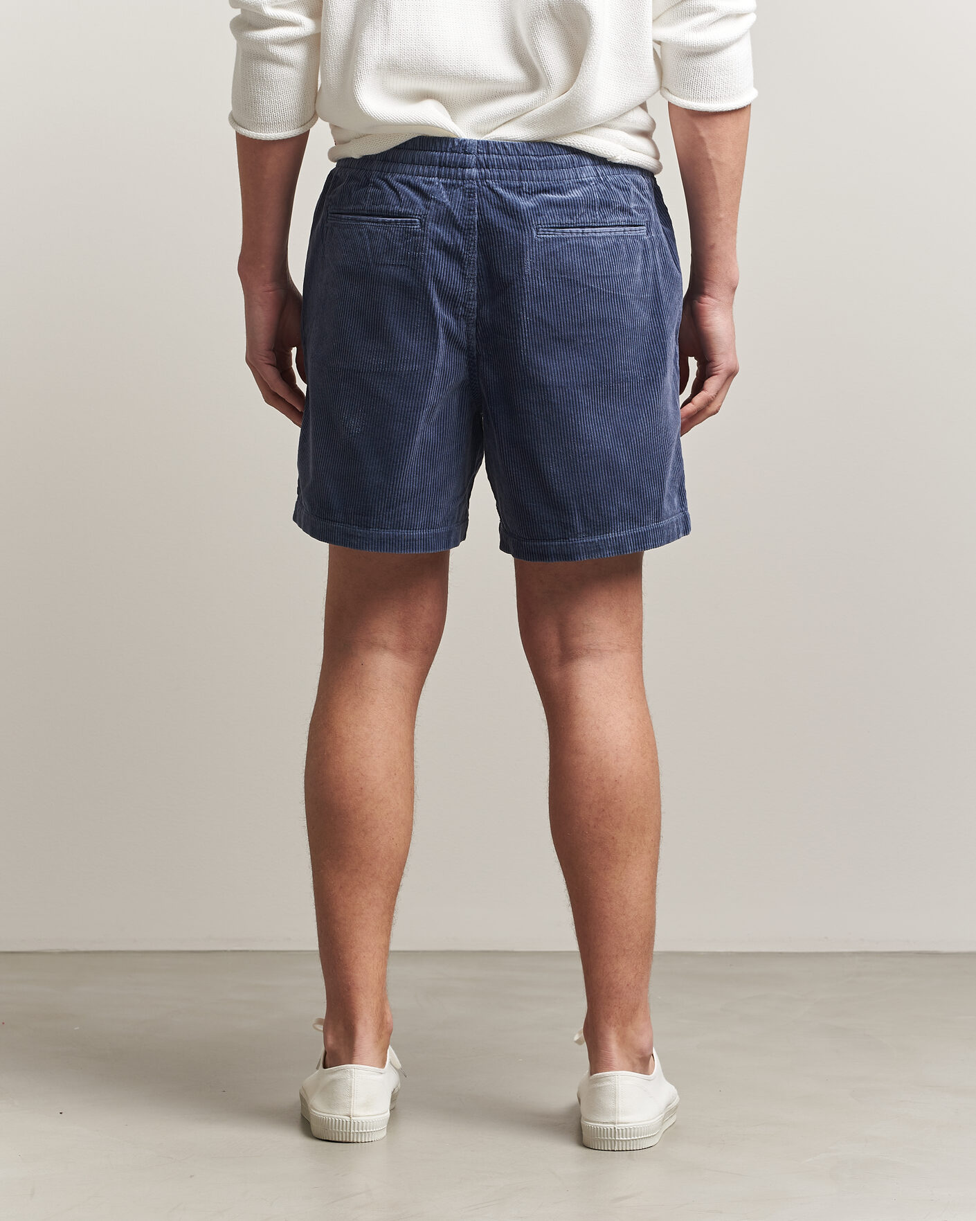 Herr | Shorts | Polo Ralph Lauren | Corduroy Shorts Boston Navy