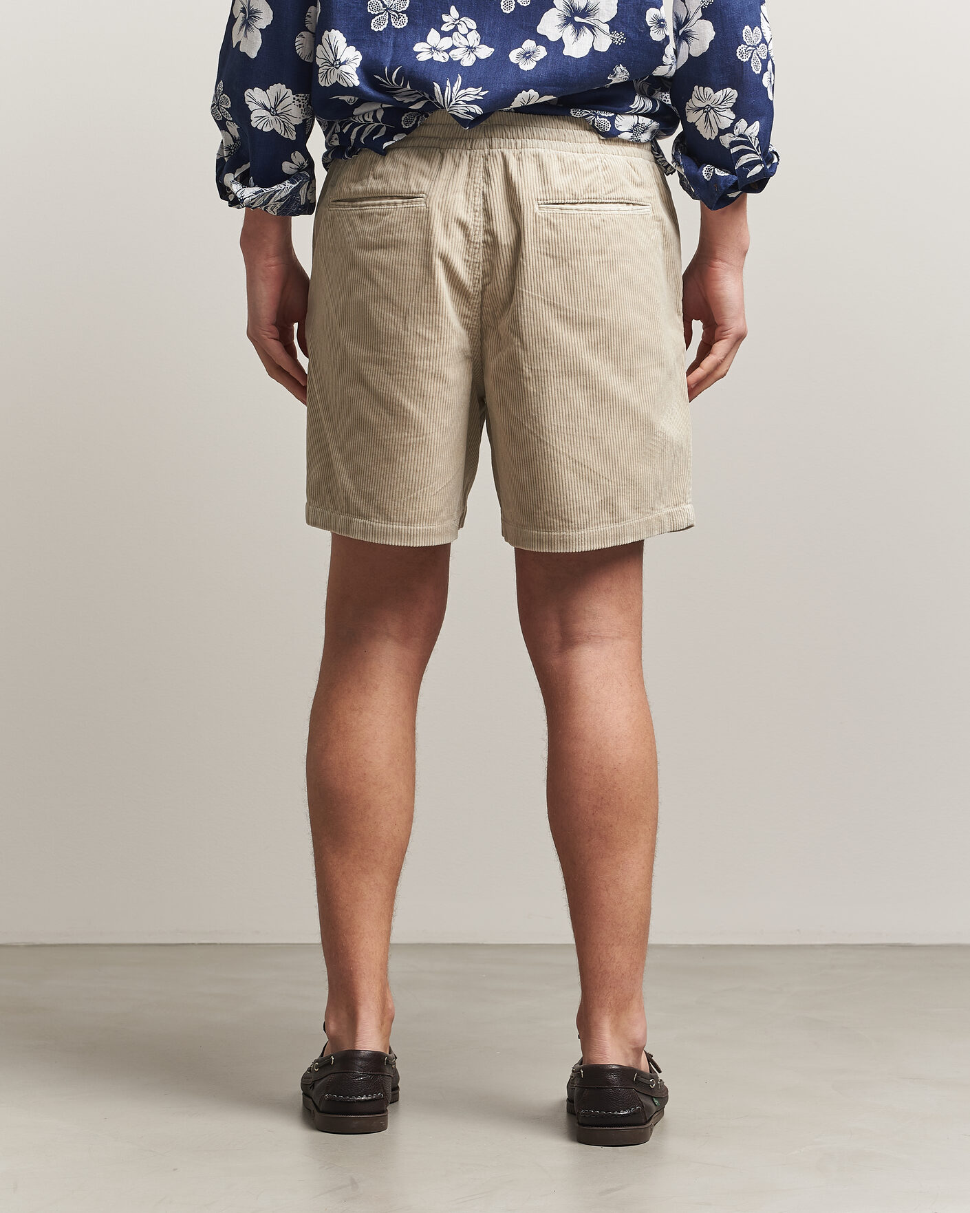 Herr | Shorts | Polo Ralph Lauren | Corduroy Shorts Khaki Stone