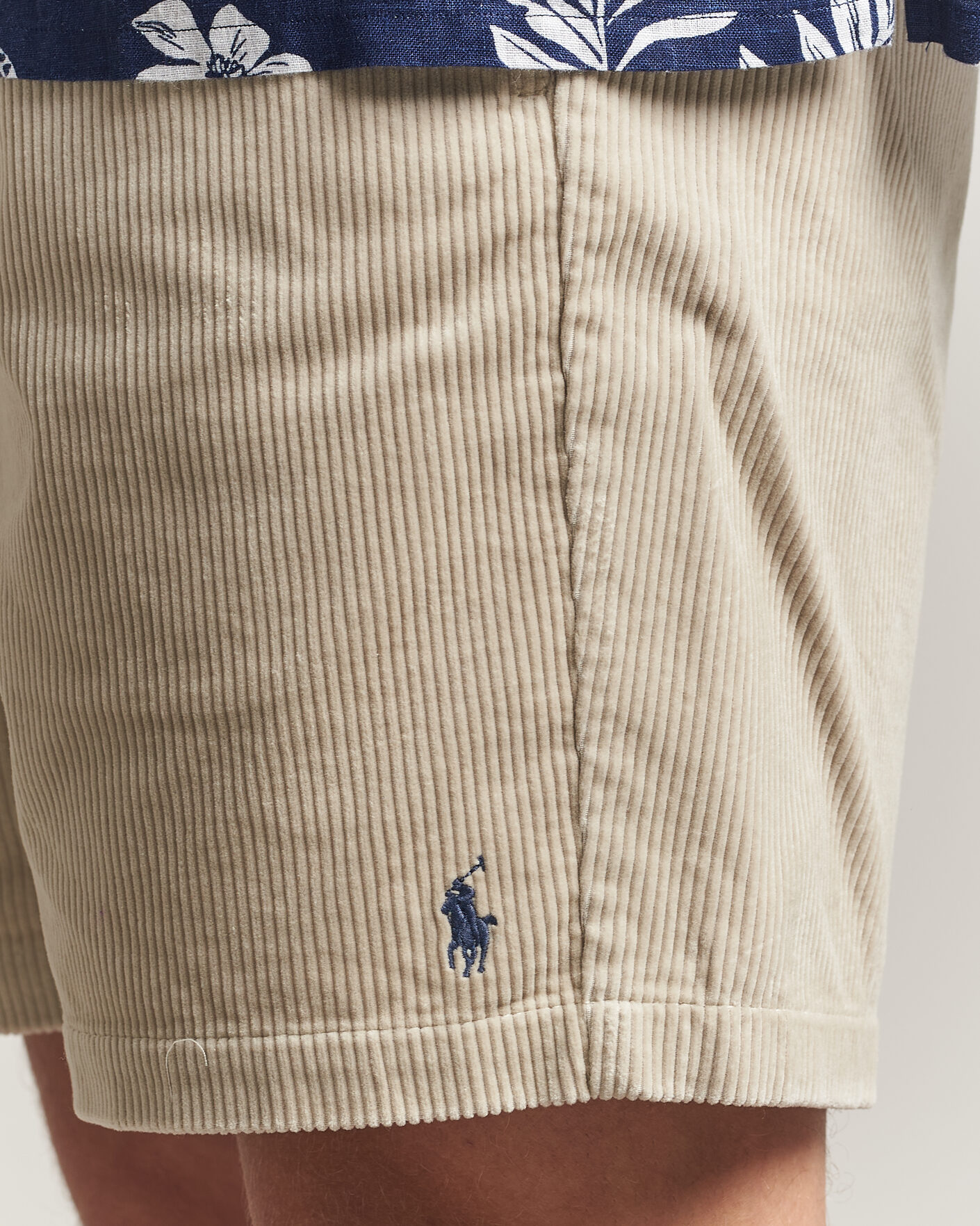 Herr | Shorts | Polo Ralph Lauren | Corduroy Shorts Khaki Stone