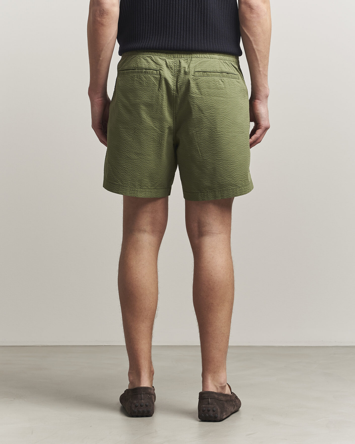 Herr | Shorts | Polo Ralph Lauren | Seersucker Shorts Supply Olive