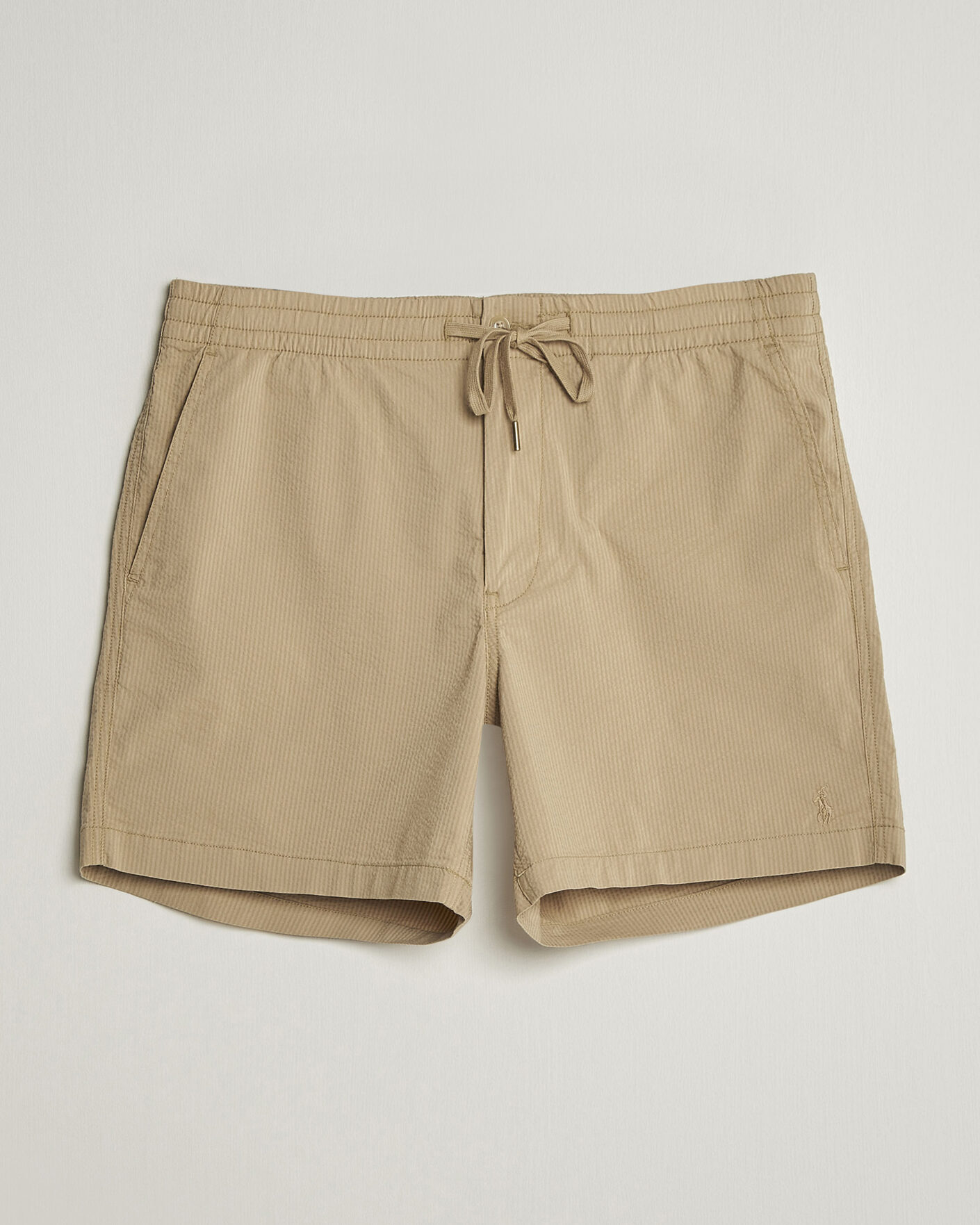 Herr | Shorts | Polo Ralph Lauren | Seersucker Shorts Coastal Beige