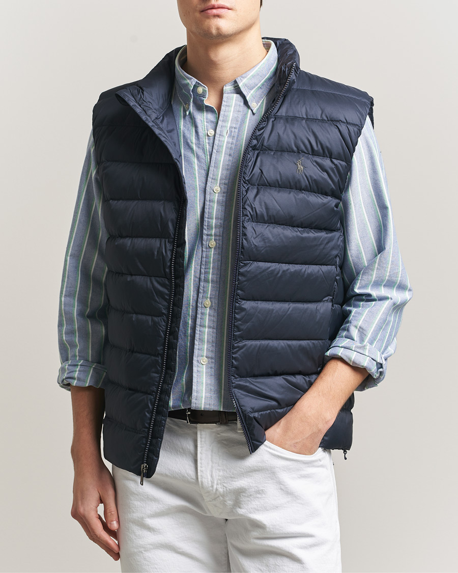 Herr | Västar | Polo Ralph Lauren | Matte Insulated Vest Collection Navy
