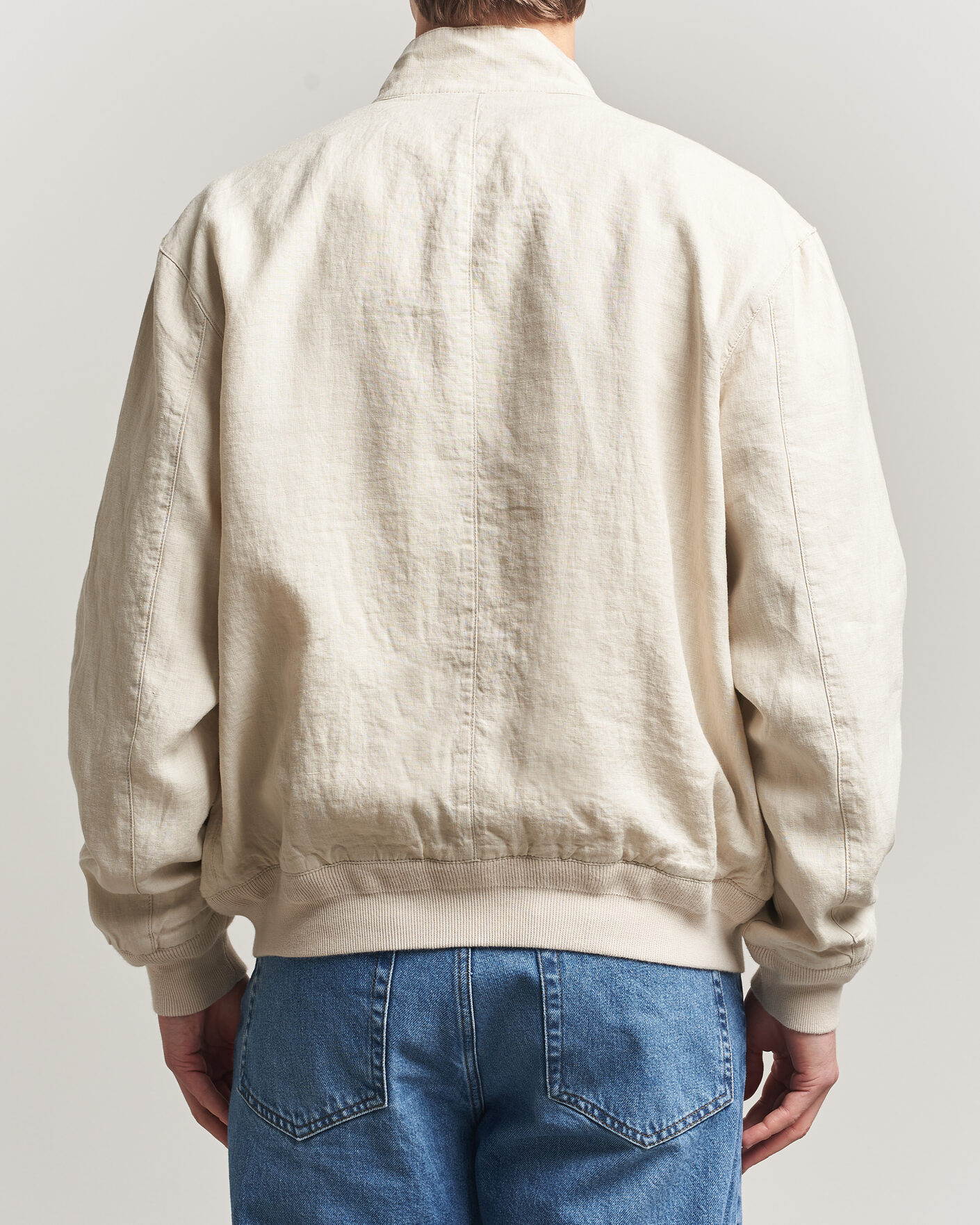 Herr | Jackor | Polo Ralph Lauren | Linen Herringbone Windbreaker Basic Sand