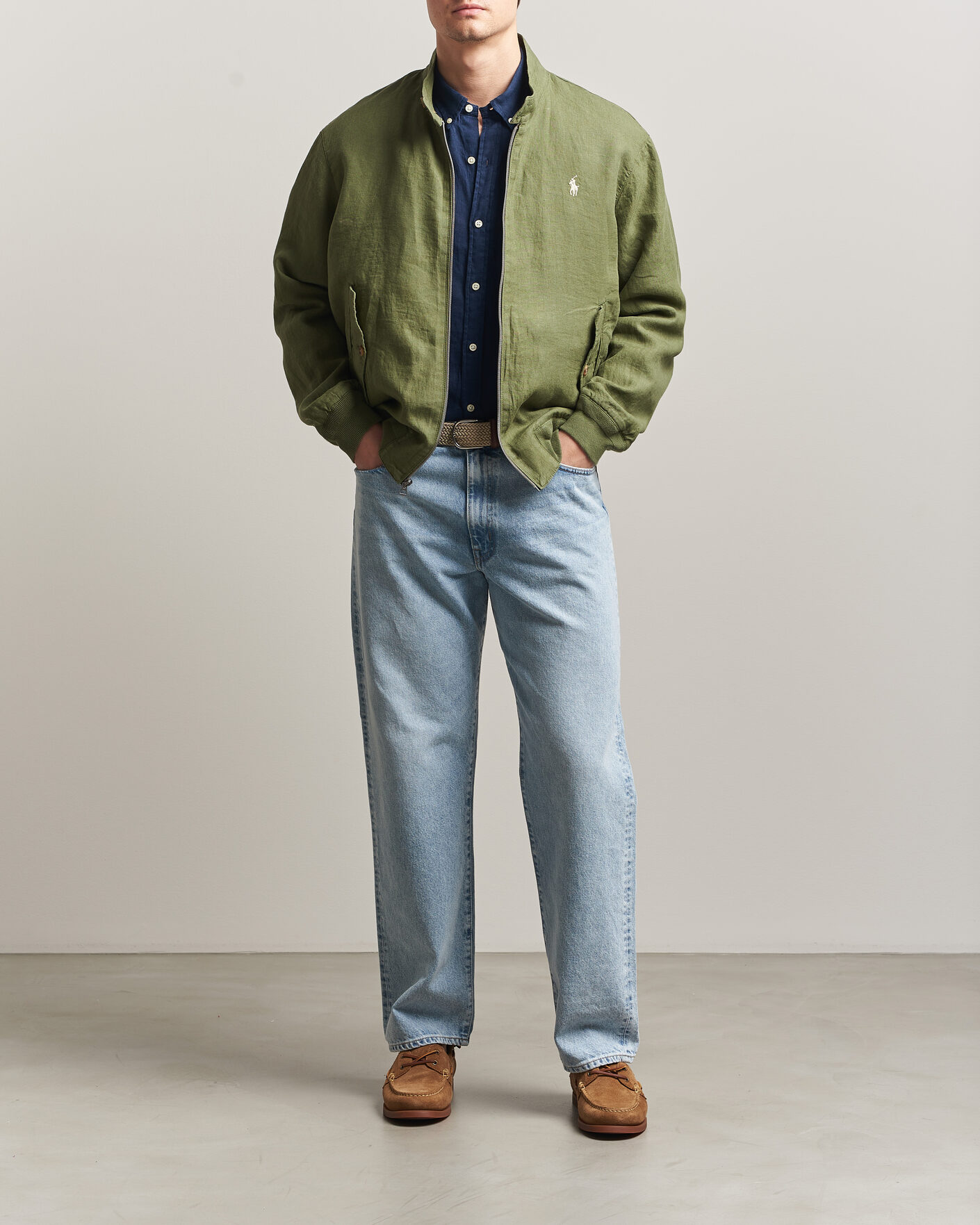 Herr | Jackor | Polo Ralph Lauren | Linen Herringbone Windbreaker Garden Trail