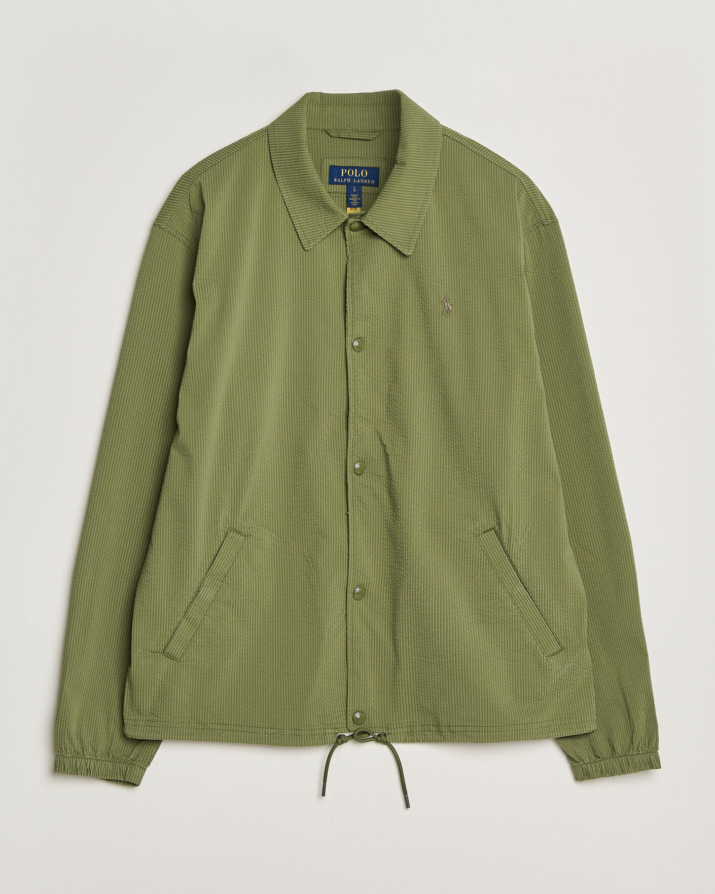 Herr | Jackor | Polo Ralph Lauren | Seersucker Windbreaker Jacket Supply Olive