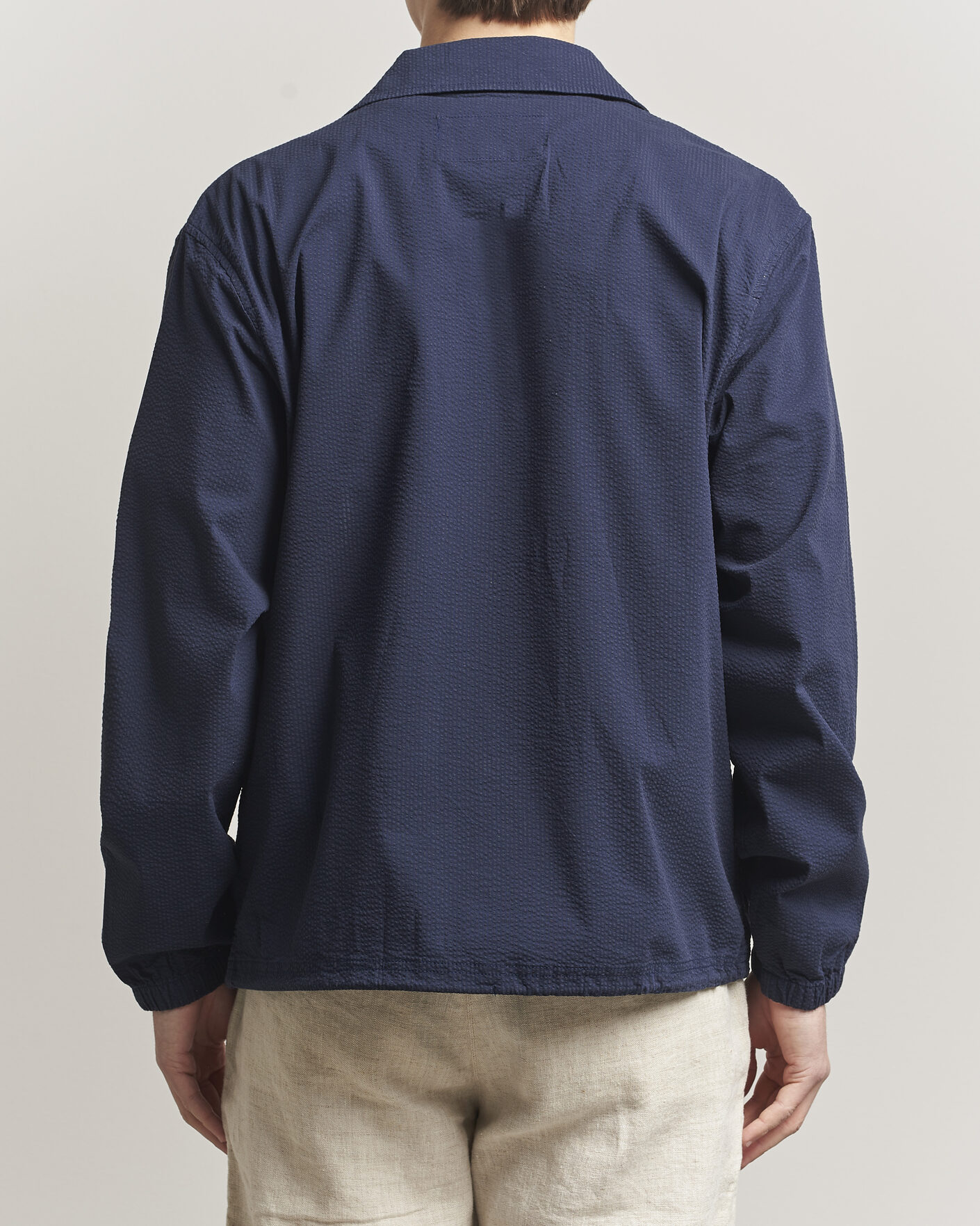 Herr | Jackor | Polo Ralph Lauren | Seersucker Windbreaker Jacket Newport Navy