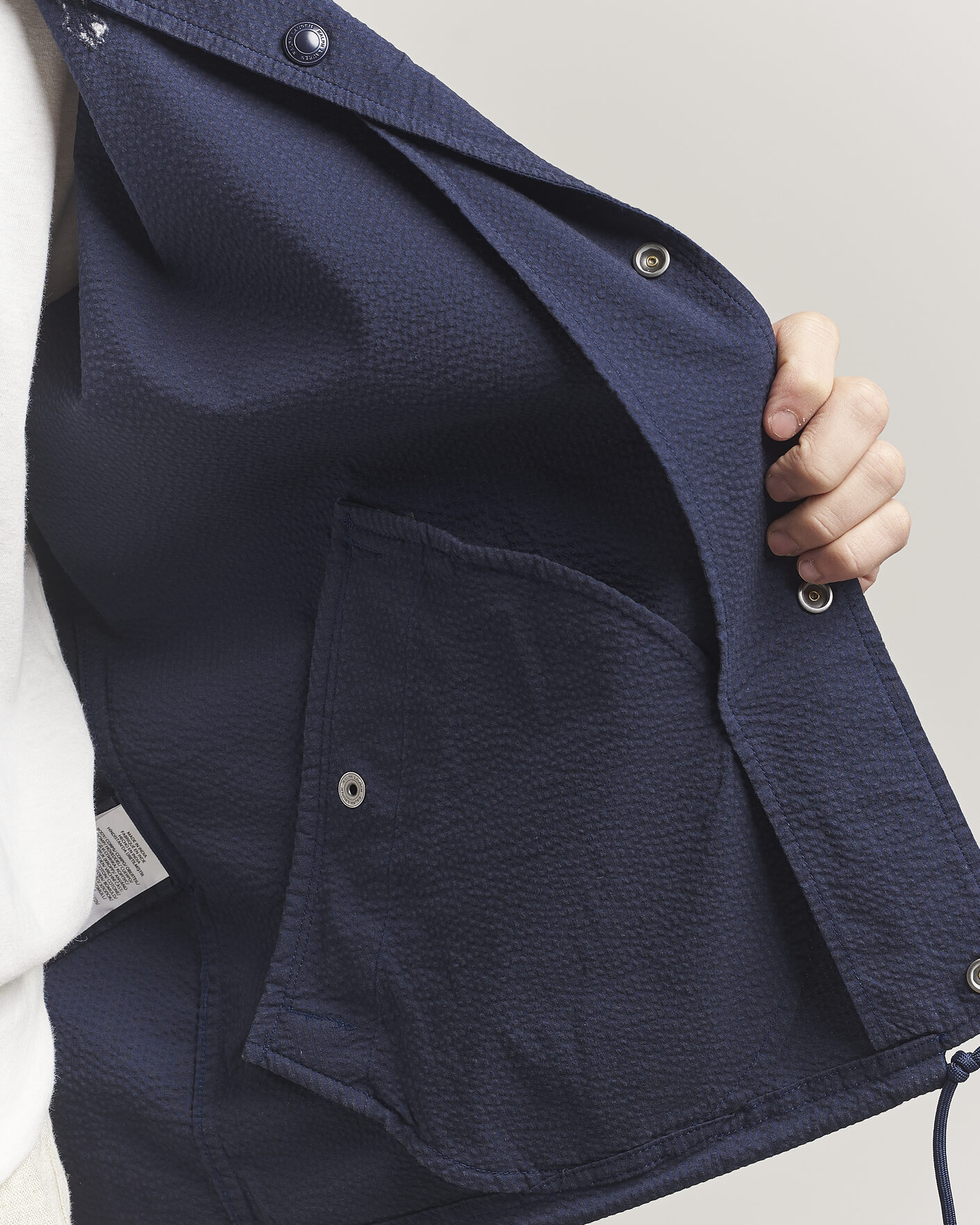 Herr | Jackor | Polo Ralph Lauren | Seersucker Windbreaker Jacket Newport Navy