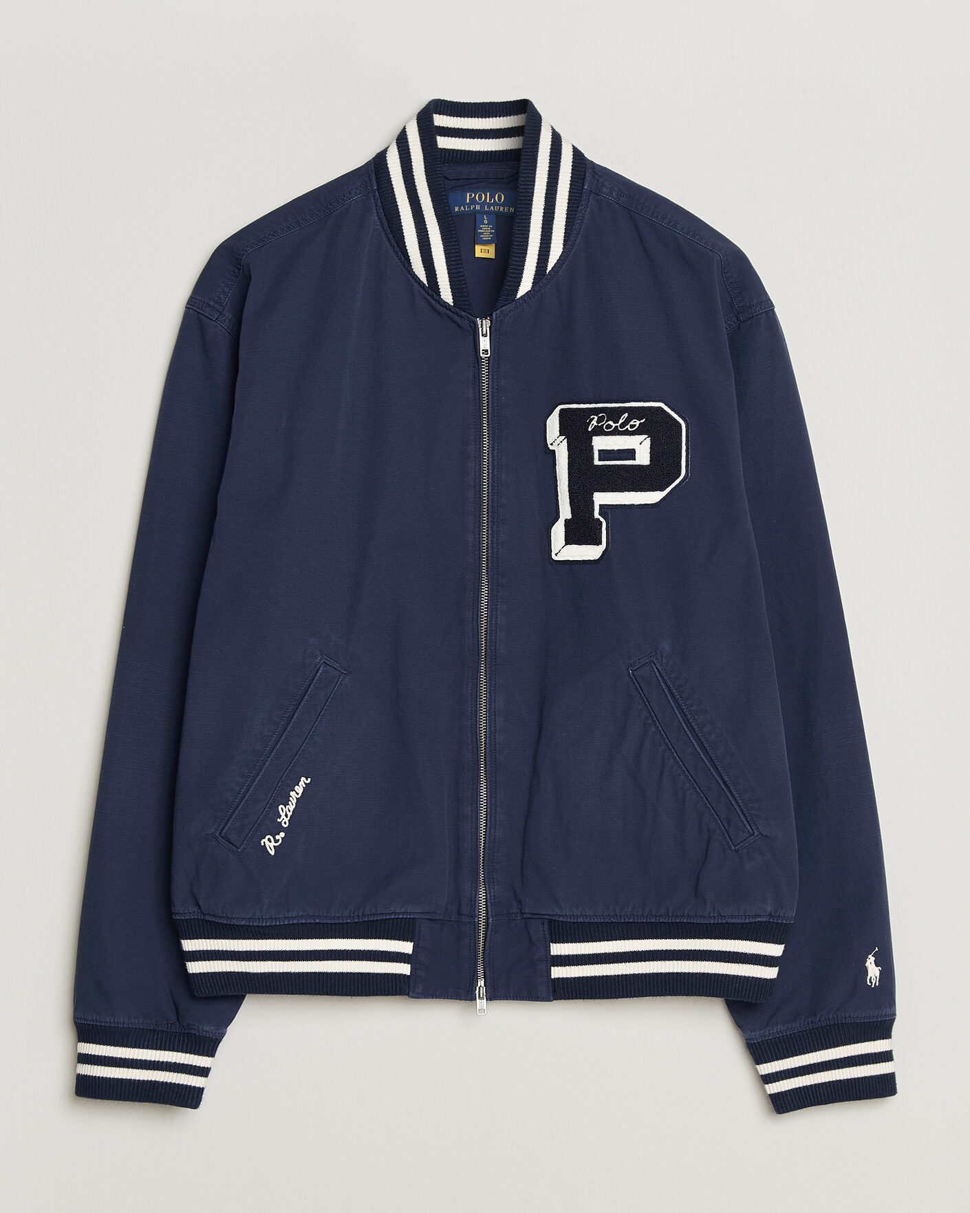 Herr | Jackor | Polo Ralph Lauren | Rustic Canvas Bomberjacket Newport Navy