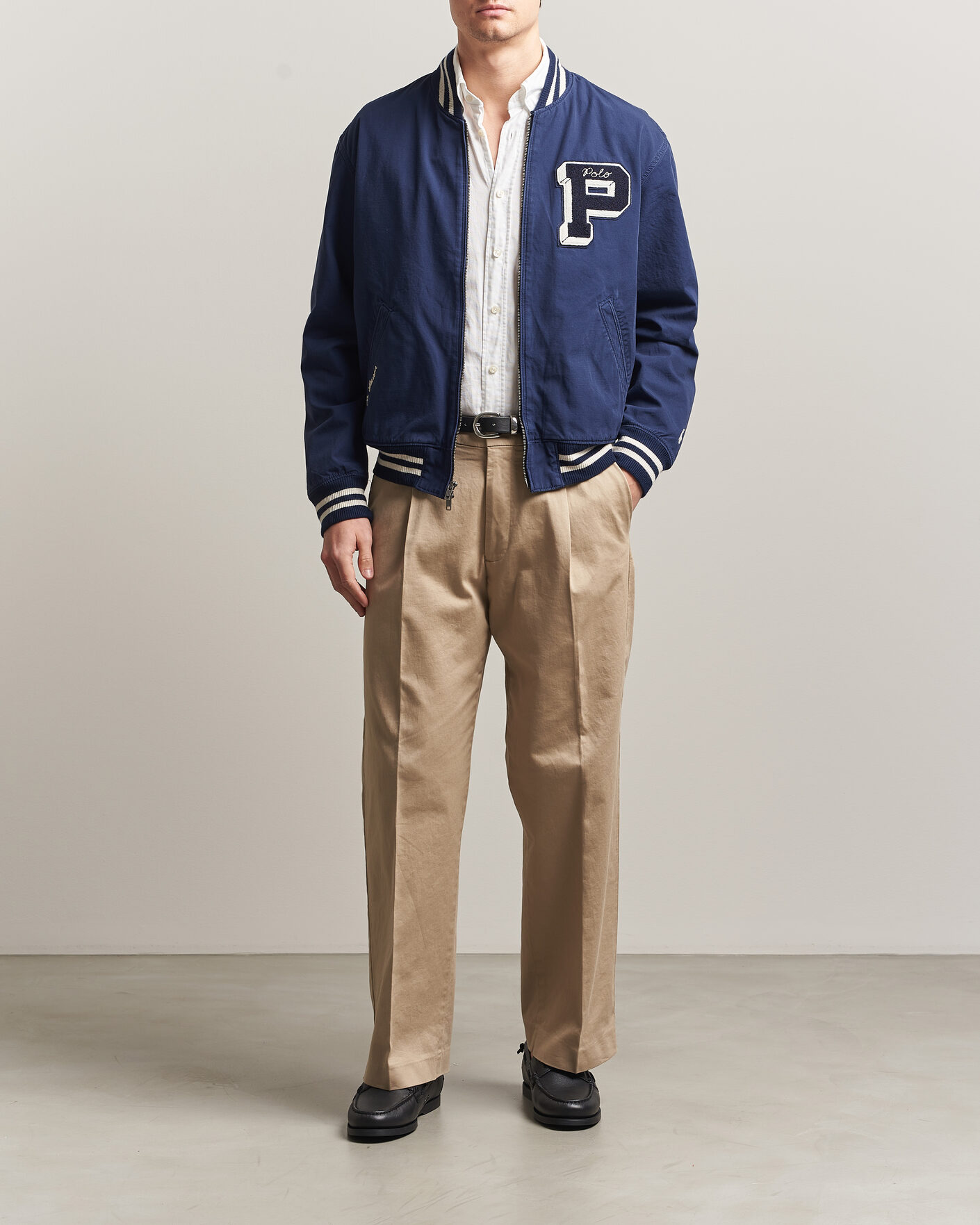 Herr | Jackor | Polo Ralph Lauren | Rustic Canvas Bomberjacket Newport Navy