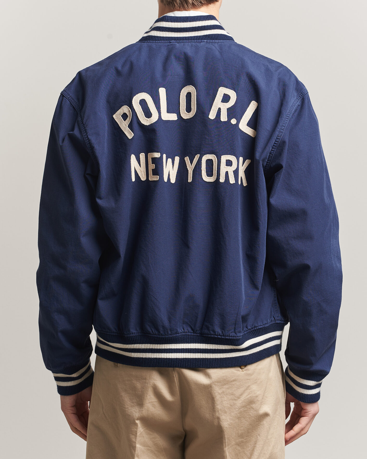 Herr | Jackor | Polo Ralph Lauren | Rustic Canvas Bomberjacket Newport Navy