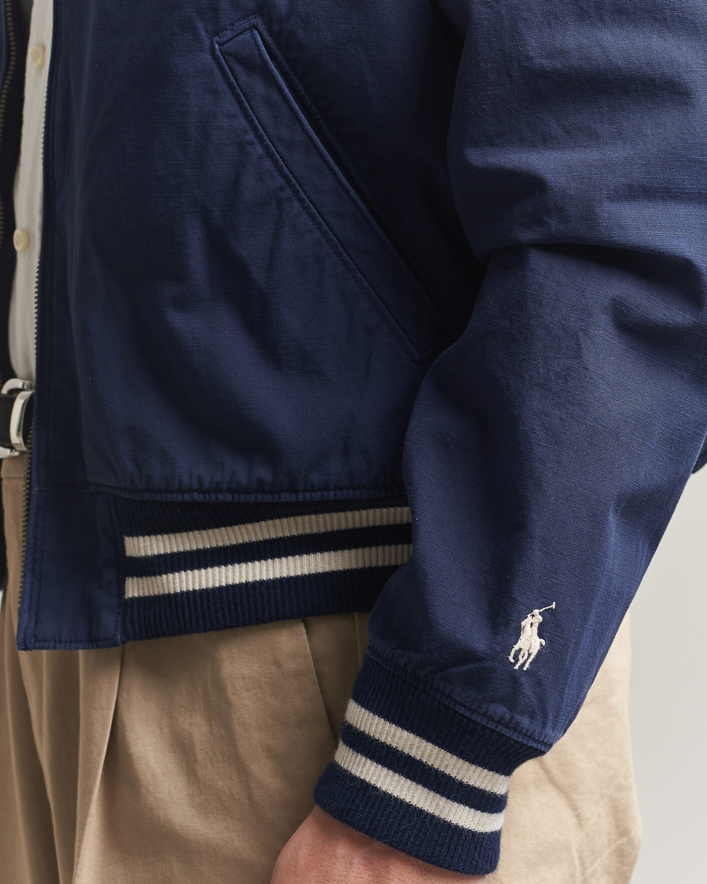 Herr | Jackor | Polo Ralph Lauren | Rustic Canvas Bomberjacket Newport Navy