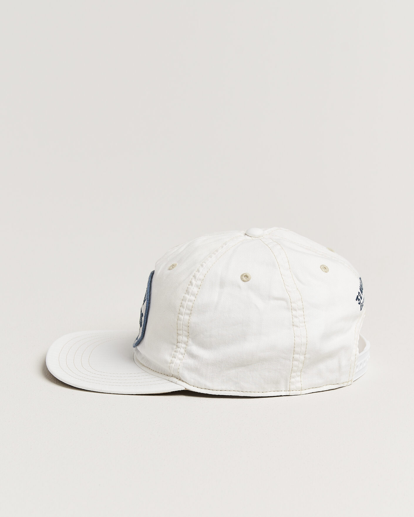 Herr | Hattar & kepsar | Polo Ralph Lauren | Cotton Herringbone Cap White