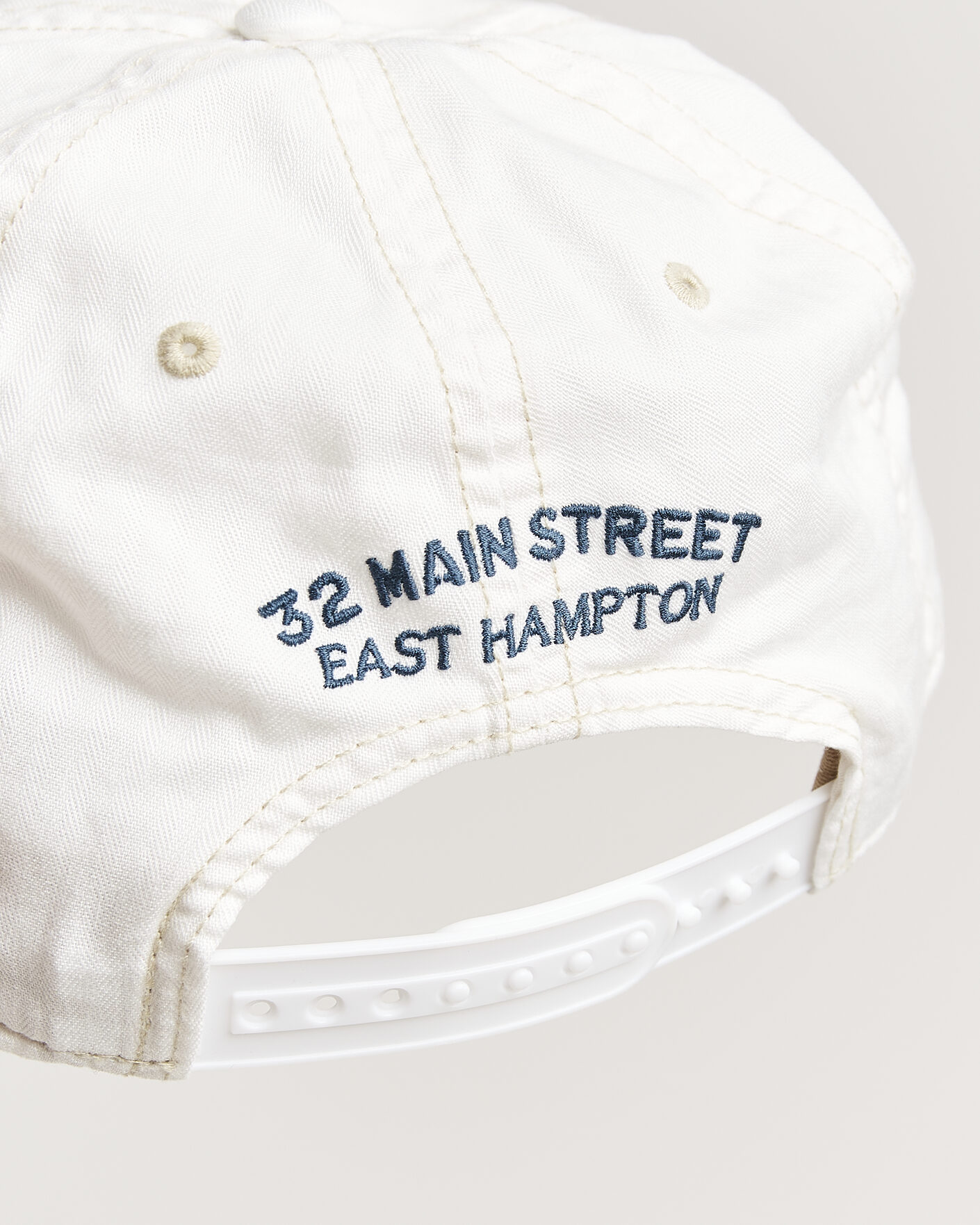 Herr | Hattar & kepsar | Polo Ralph Lauren | Cotton Herringbone Cap White