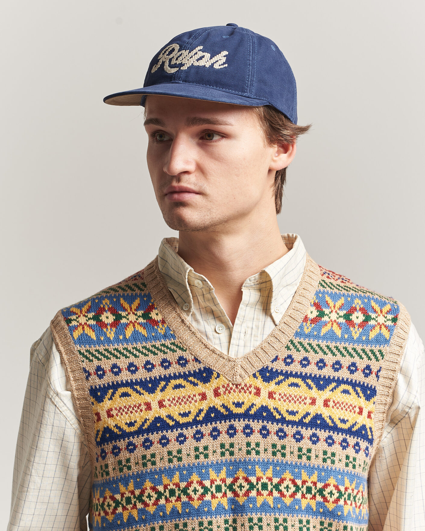 Herr | Hattar & kepsar | Polo Ralph Lauren | Cotton Twill Logo Cap Newport Navy