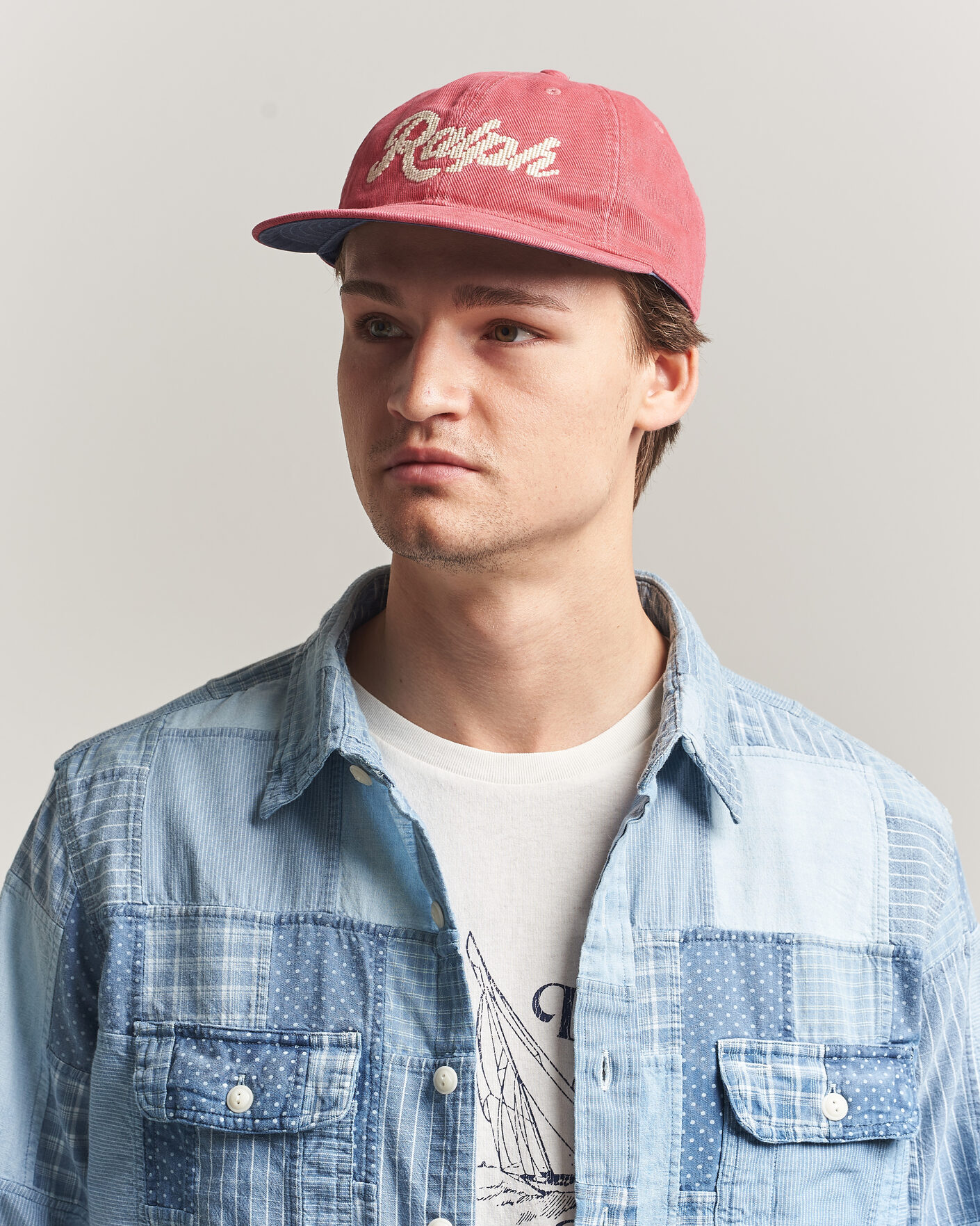 Herr | Hattar & kepsar | Polo Ralph Lauren | Cotton Twill Logo Cap Nantucket Red
