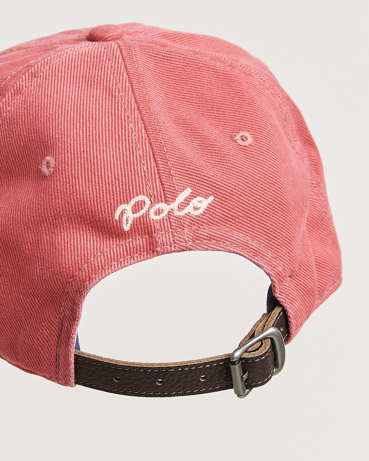 Herr | Polo Ralph Lauren Cotton Twill Logo Cap Nantucket Red | Polo Ralph Lauren | Cotton Twill Logo Cap Nantucket Red