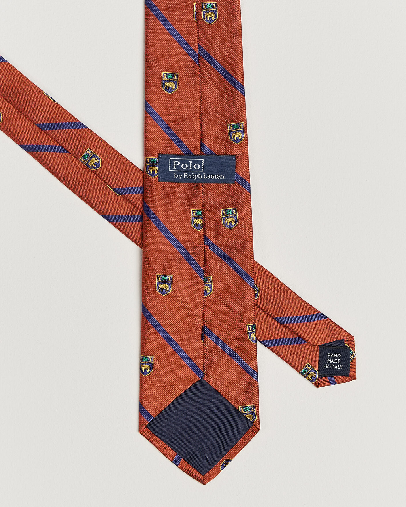 Herr | Slipsar | Polo Ralph Lauren | Elephant Palm Club Tie Orange