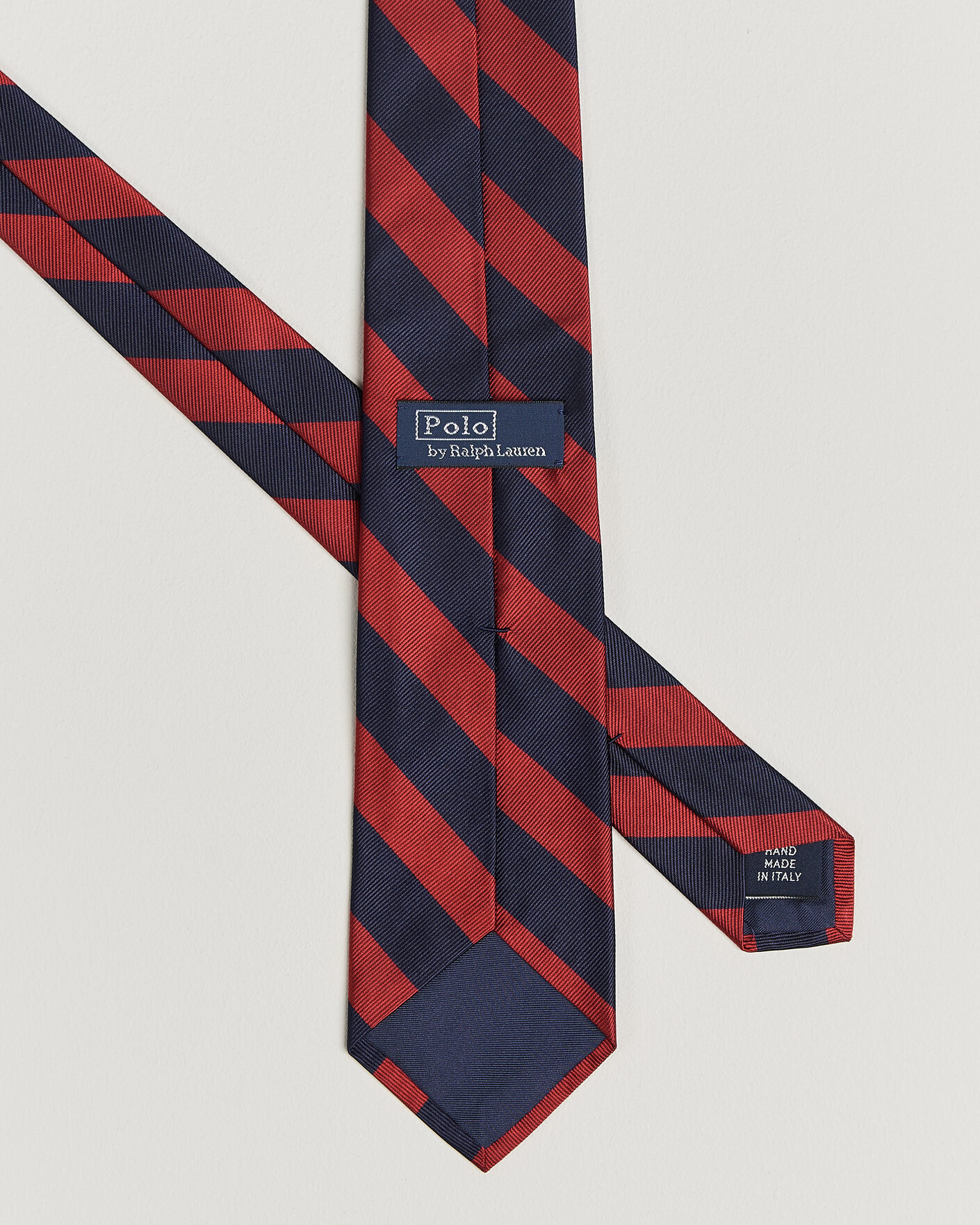 Herr | Slipsar | Polo Ralph Lauren | Striped Club Tie Navy/Red
