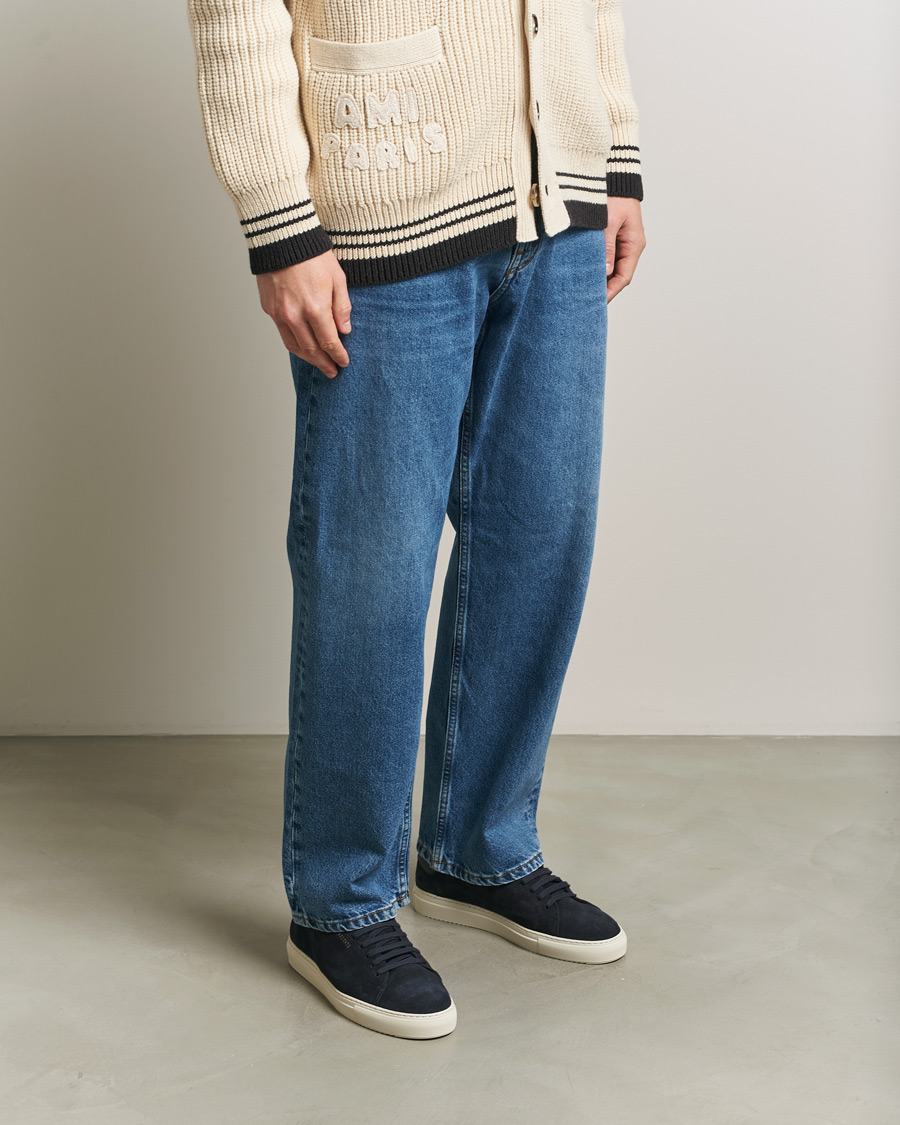 Herr | Sneakers | Axel Arigato | Clean 90 Suede Sneaker Dark Blue