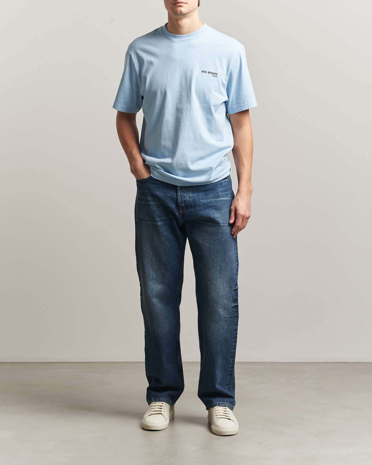 Herr | T-Shirts | Axel Arigato | Legacy T-Shirt Powder Blue