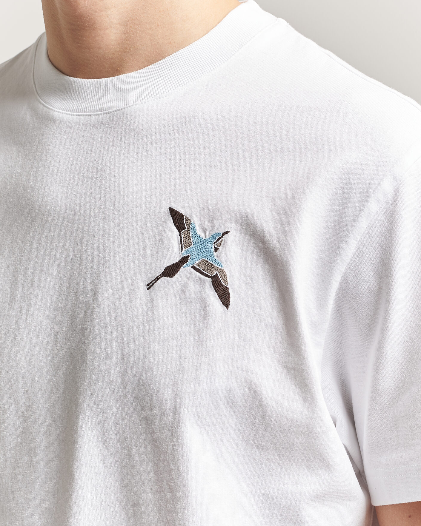 Herr | T-Shirts | Axel Arigato | Micro Bee Bird T-Shirt White
