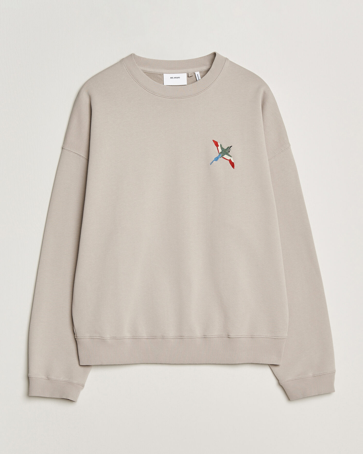 Herr | Tröjor | Axel Arigato | Micro Bee Bird Sweatshirt Stone