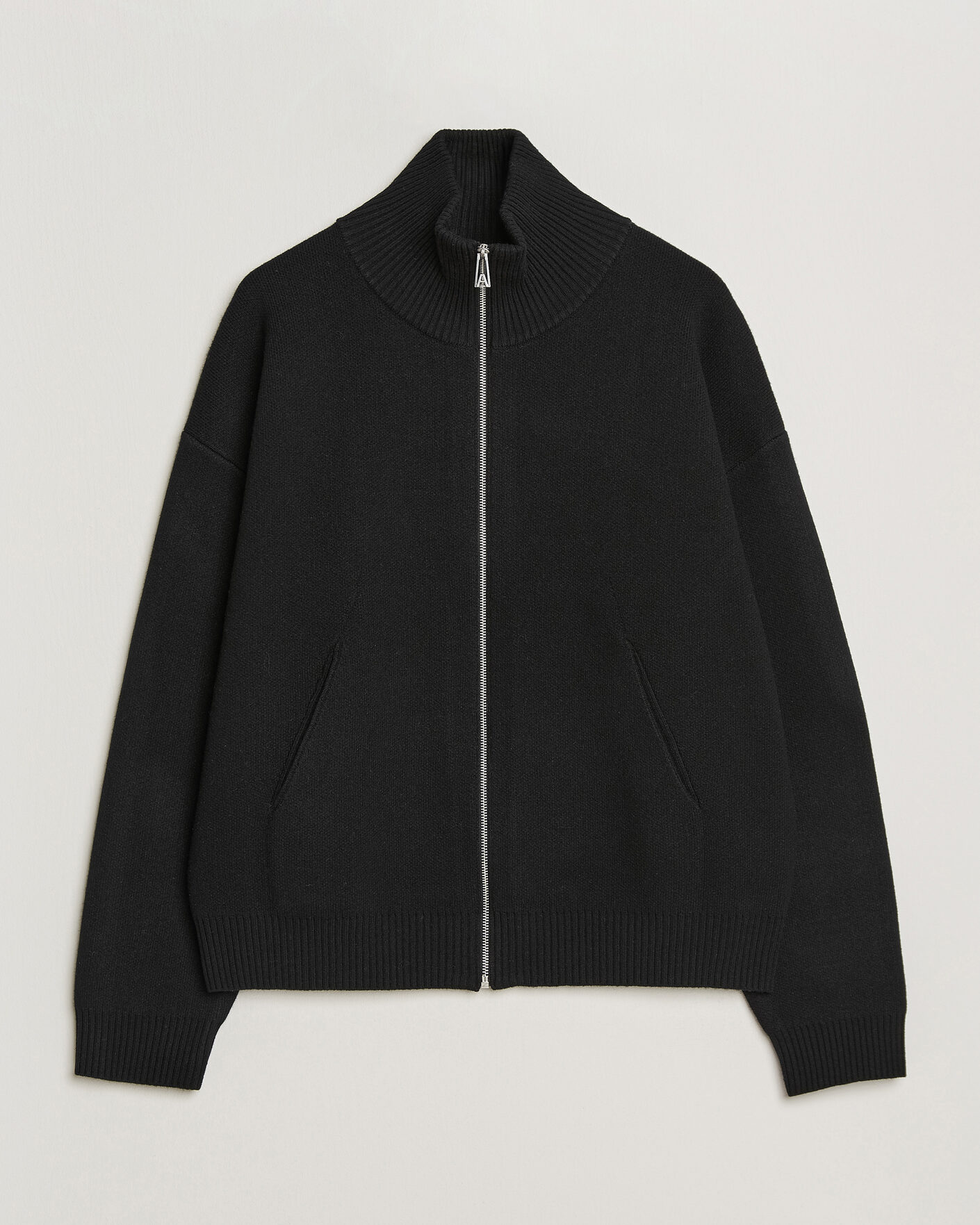Herr | Tröjor | Axel Arigato | Core Zip-Up Sweater Black