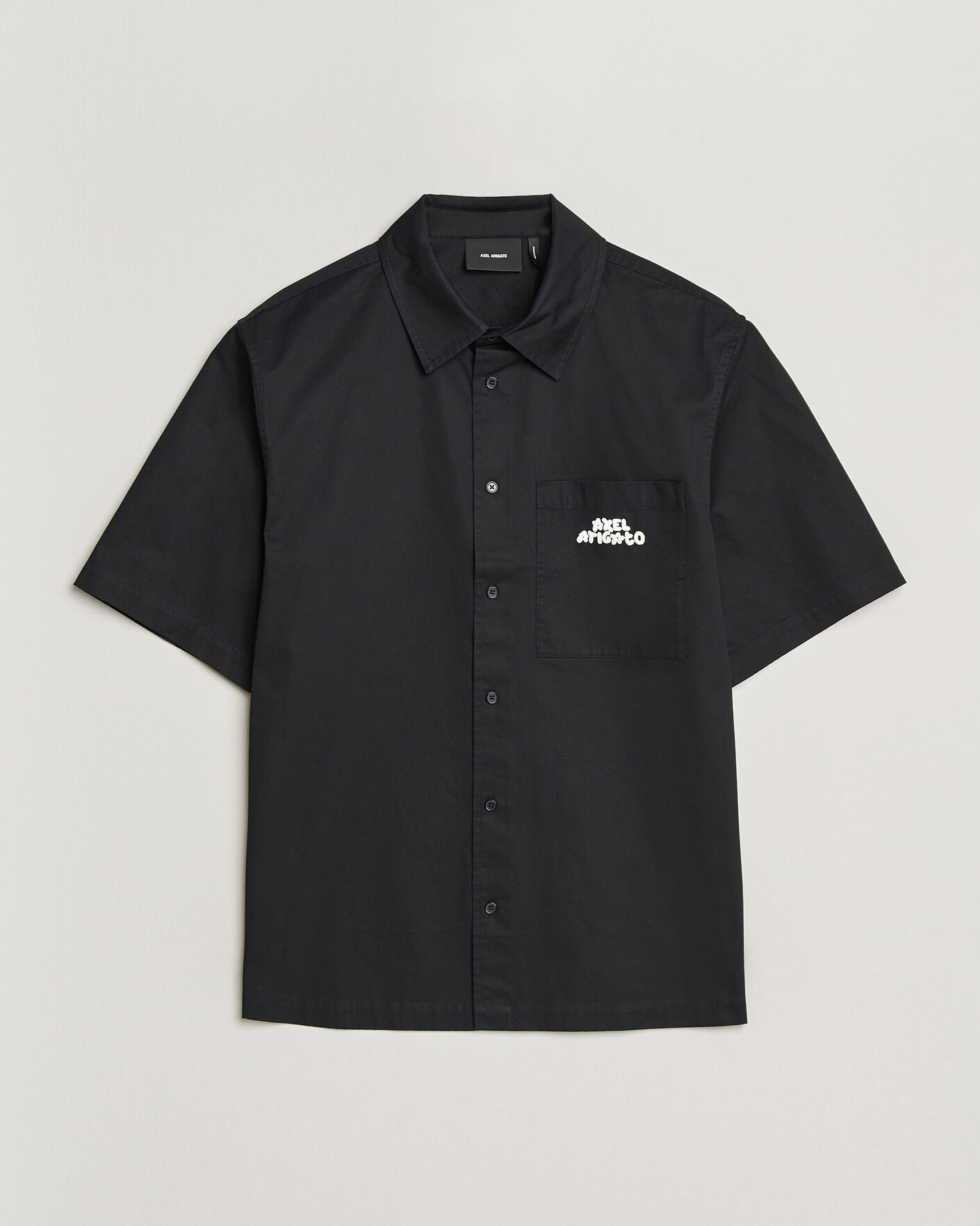 Herr | Skjortor | Axel Arigato | Drew Short Sleeve Shirt Black