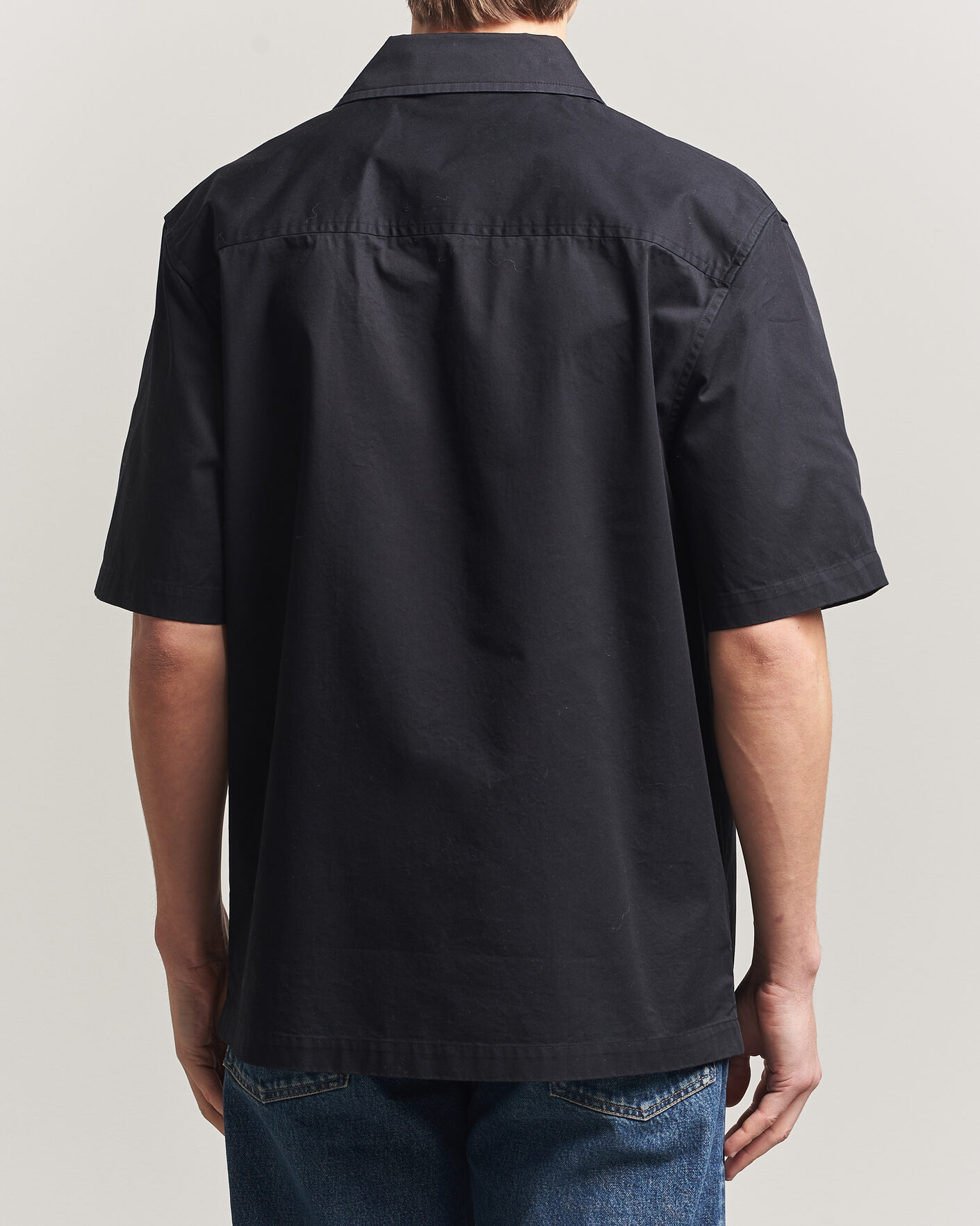 Herr | Skjortor | Axel Arigato | Drew Short Sleeve Shirt Black