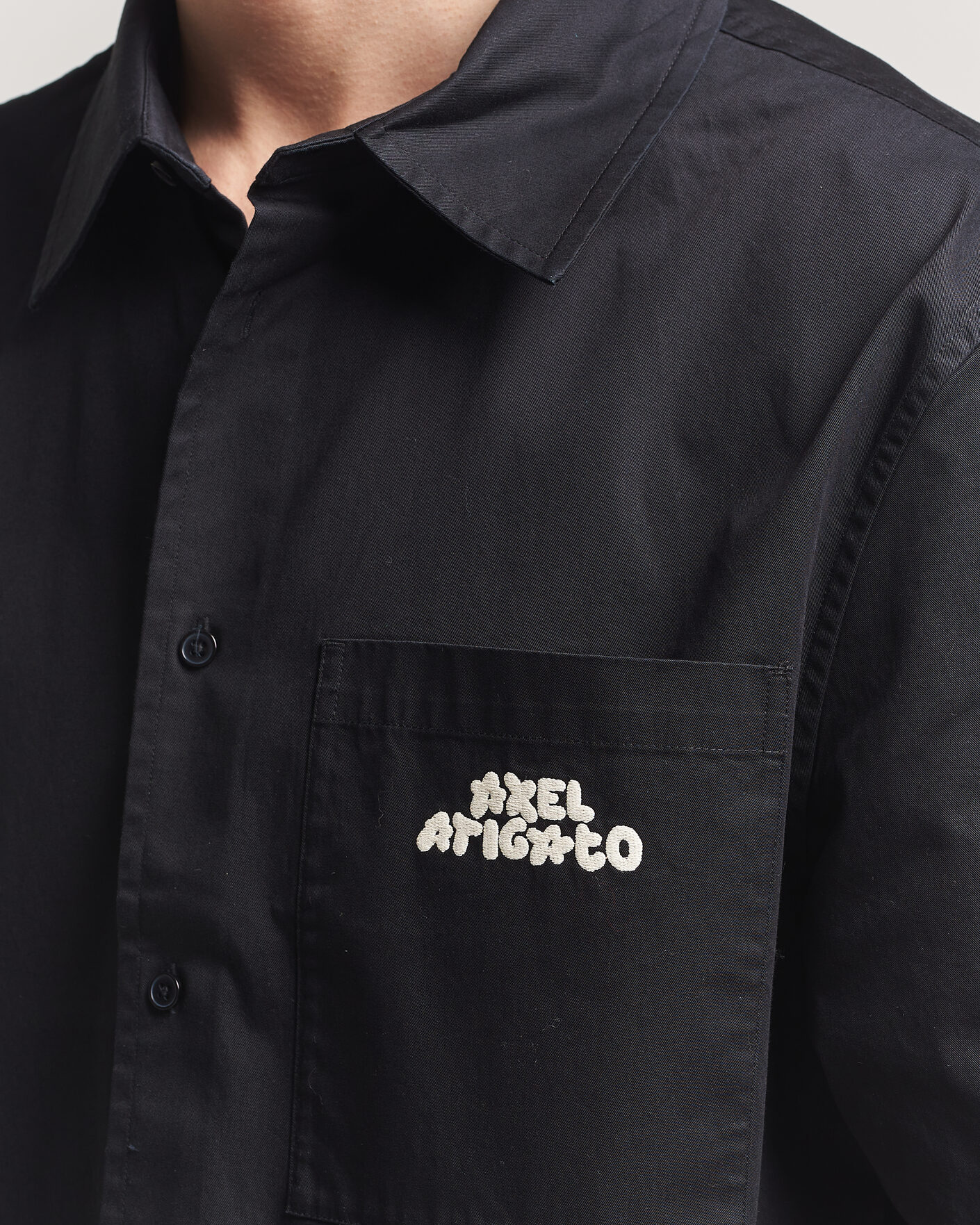Herr | Skjortor | Axel Arigato | Drew Short Sleeve Shirt Black