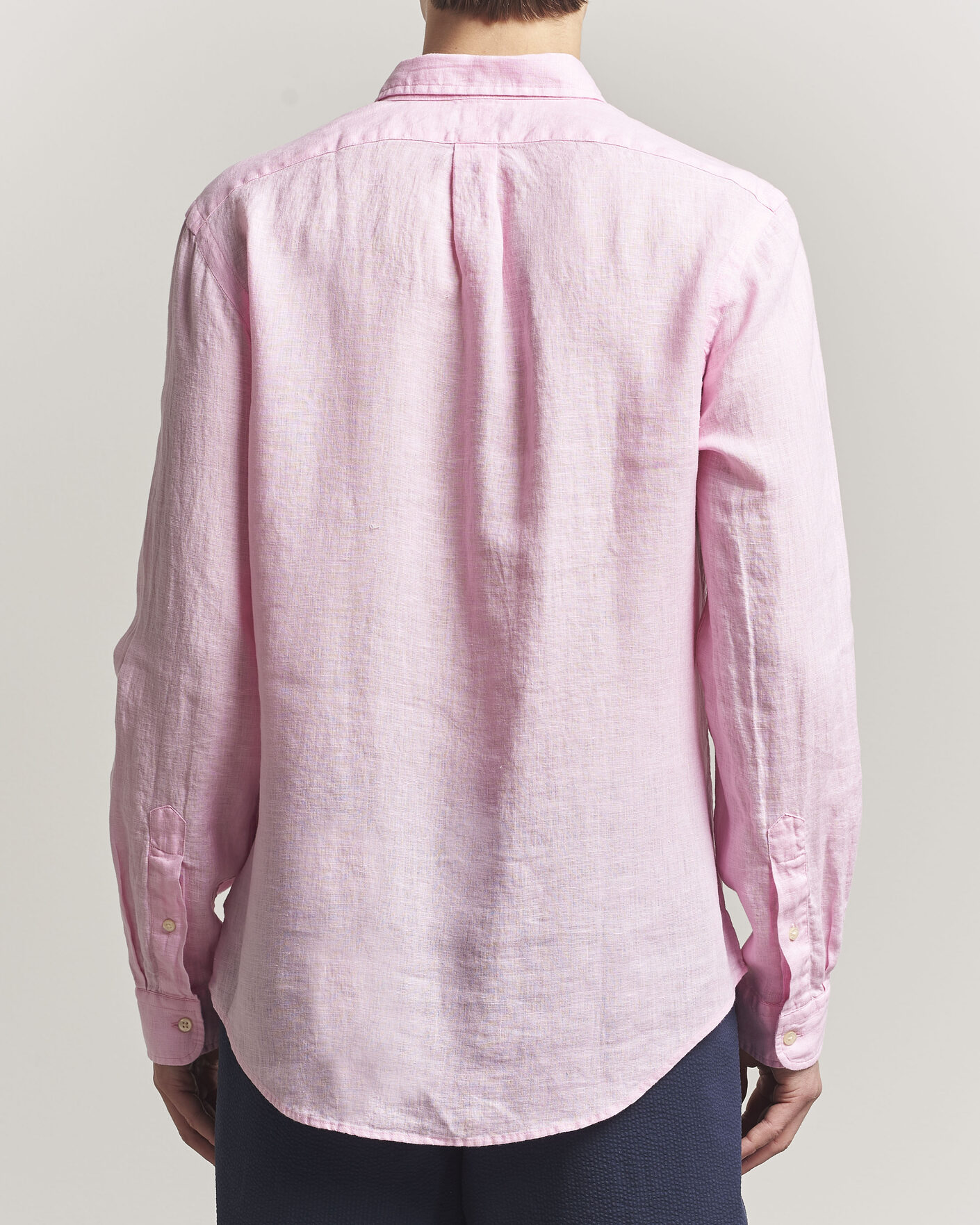 Herr | Skjortor | Polo Ralph Lauren | Slim Fit Linen Shirt Carmel Pink