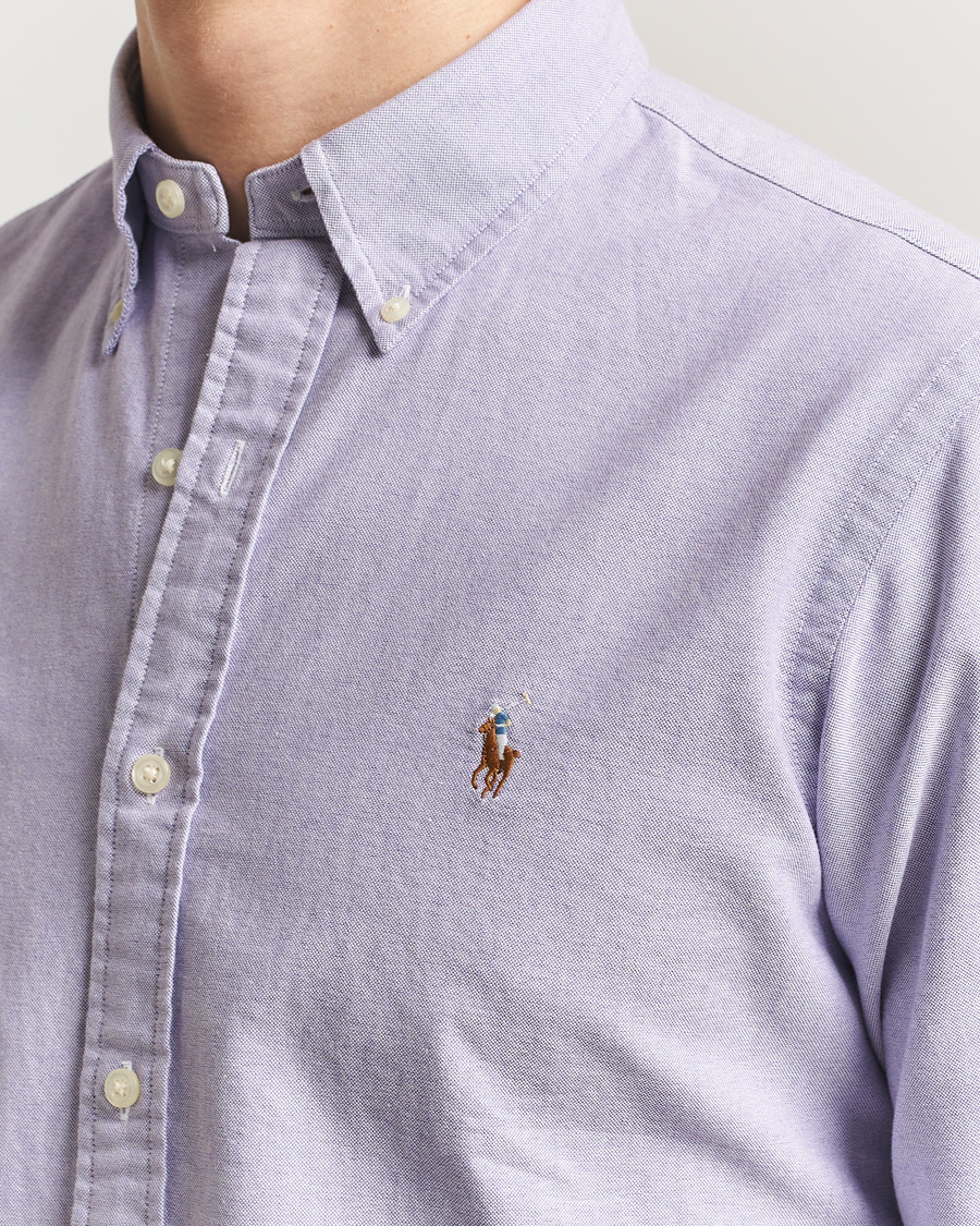 Herr | Skjortor | Polo Ralph Lauren | Custom Fit Oxford Shirt Tissel Purple