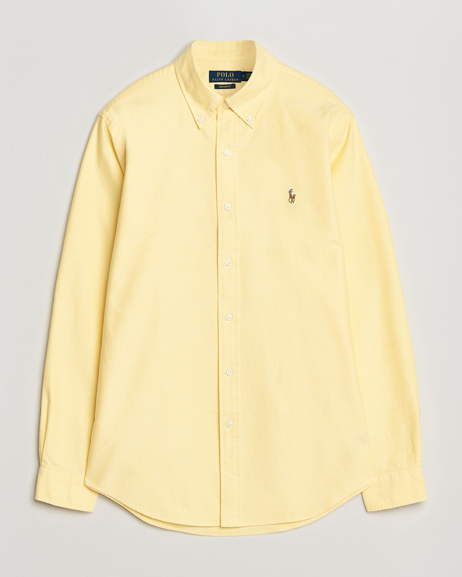 Herr | Skjortor | Polo Ralph Lauren | Custom Fit Oxford Shirt Yellow