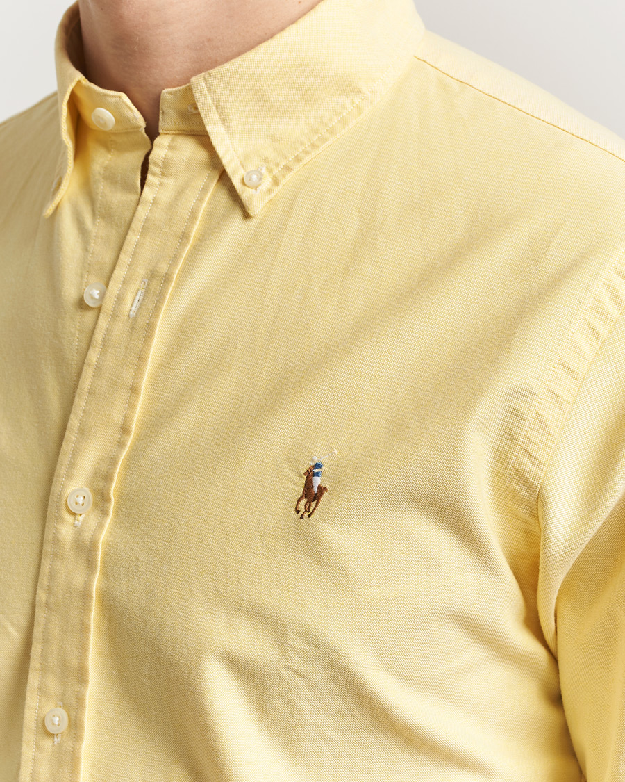 Herr | Skjortor | Polo Ralph Lauren | Custom Fit Oxford Shirt Yellow