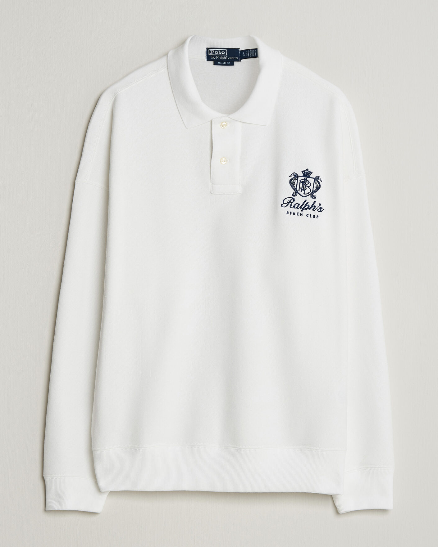 Herr | Tröjor | Polo Ralph Lauren | Ralph's Beach Club Sweater White